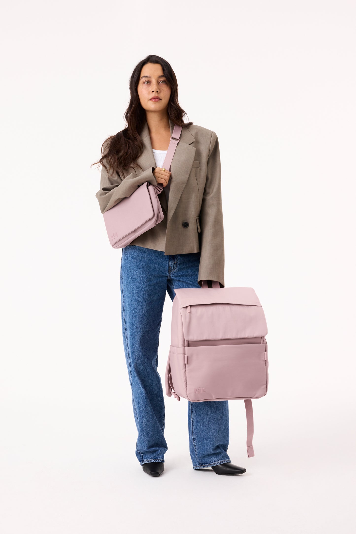 The Ultimate Diaper Backpack in Atlas Pink