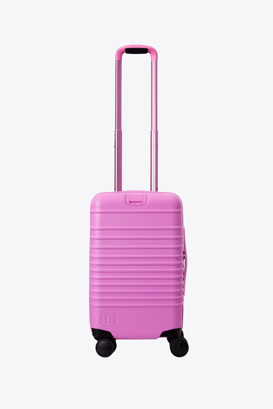 The Small Carry-On Roller in Berry