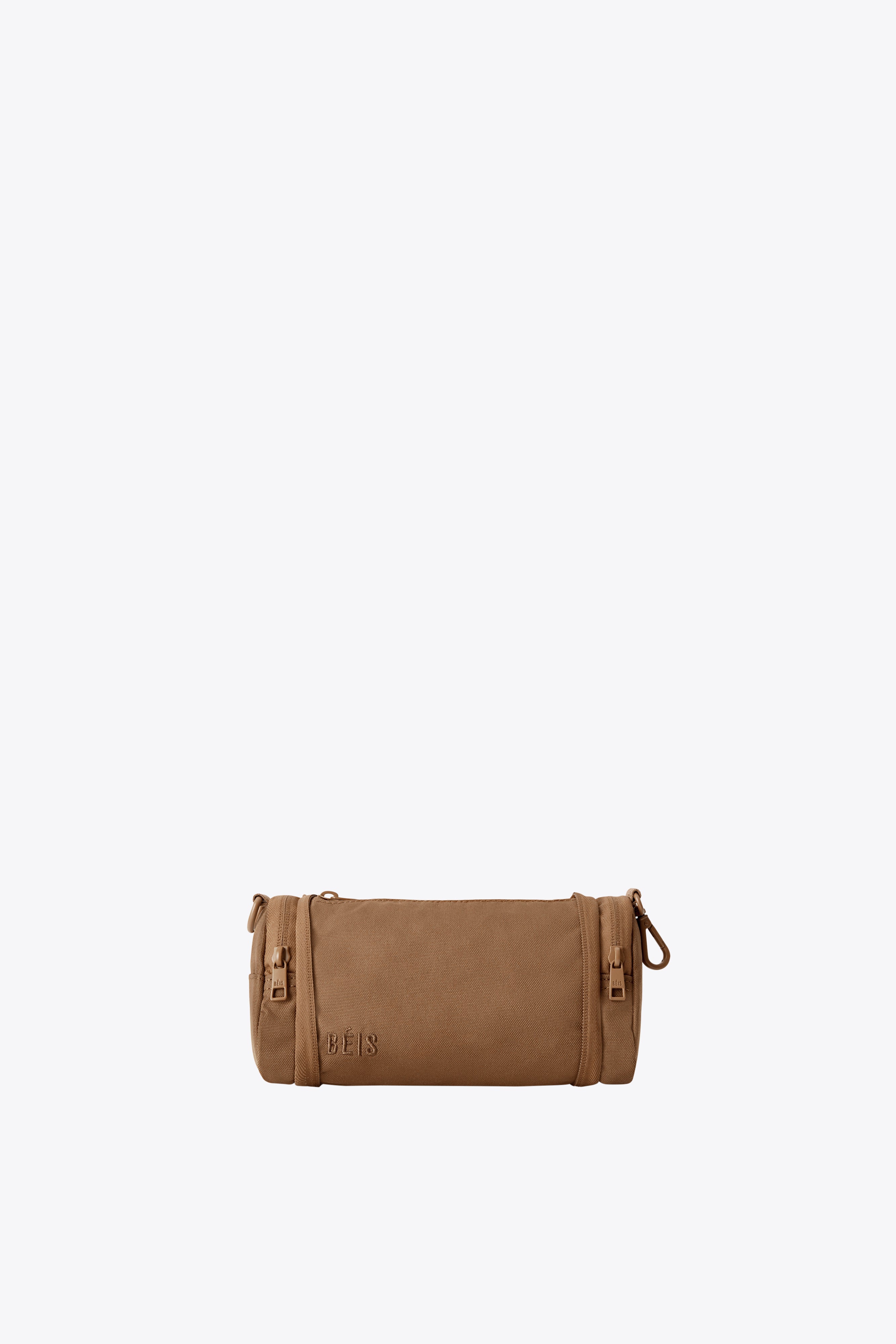 【BEIS】★ショルダーバッグ★ The Expandable Crossbody Charm BÉIS 'The Expandable Crossbody Charm' in Camel - Light Brown