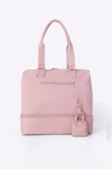 The Micro Weekender Charm in Atlas Pink