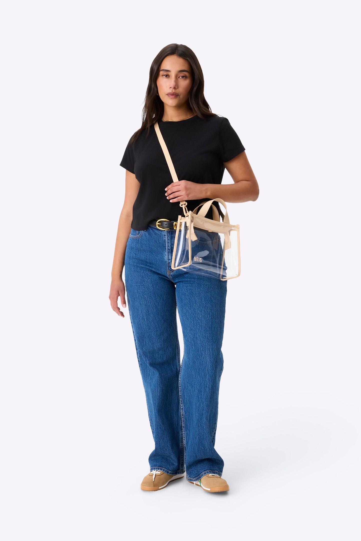 Resale The Stadium Crossbody in Beige