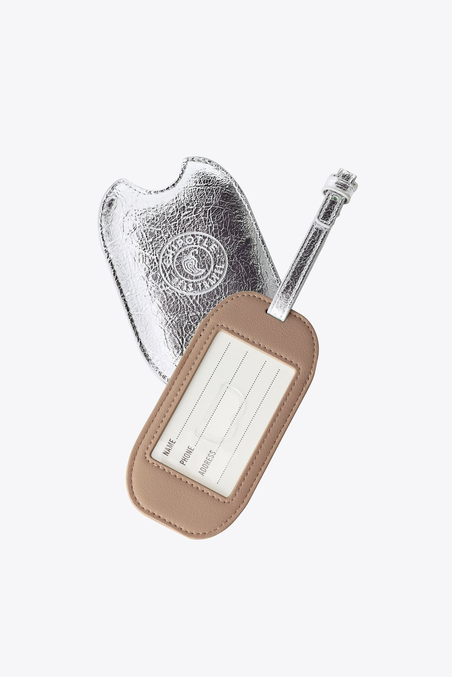 BÉIS x Chipotle The Luggage Tag in Foil