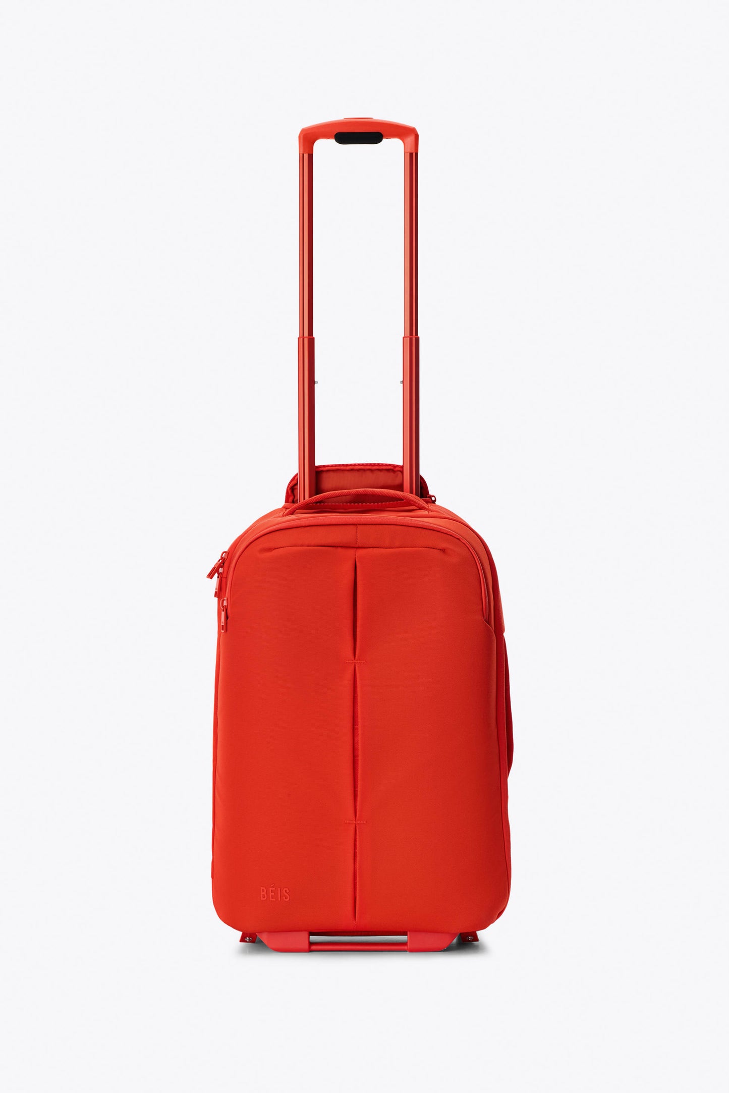 backpack on wheels for travel BÉIS The Pro Rolling Backpack in Orange