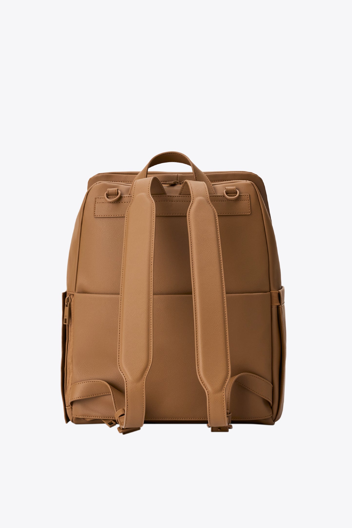 bumblebee backpack vegan leather The Everyday Diaper Backpack in Camel Vegan Leather