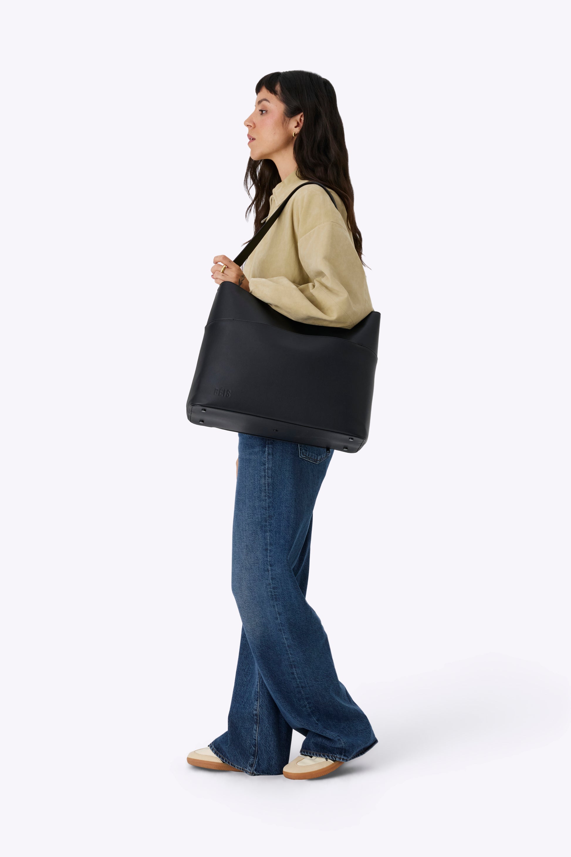 BEIS Travel The Diaper Tote in Black