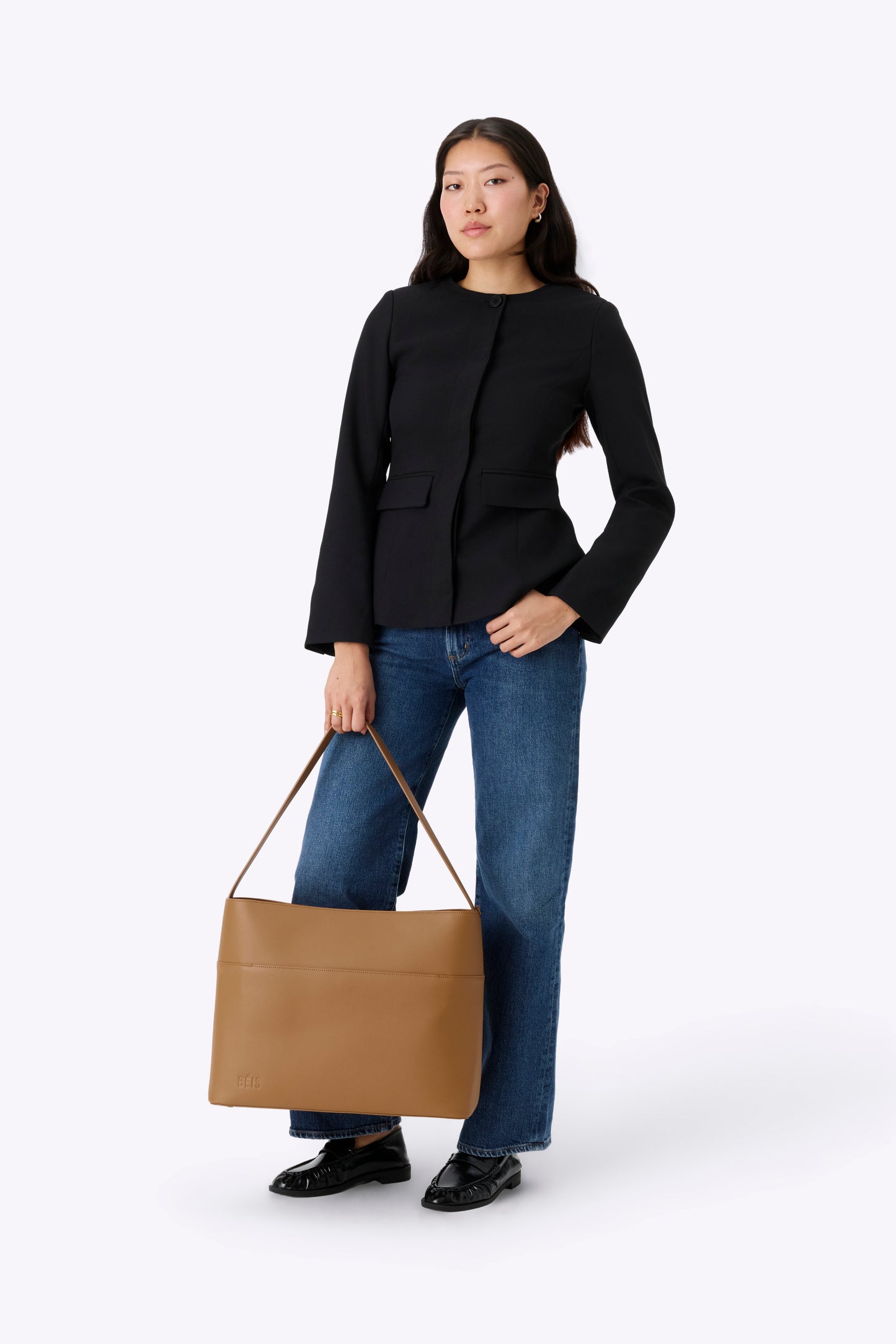 The Diaper Tote in Camel