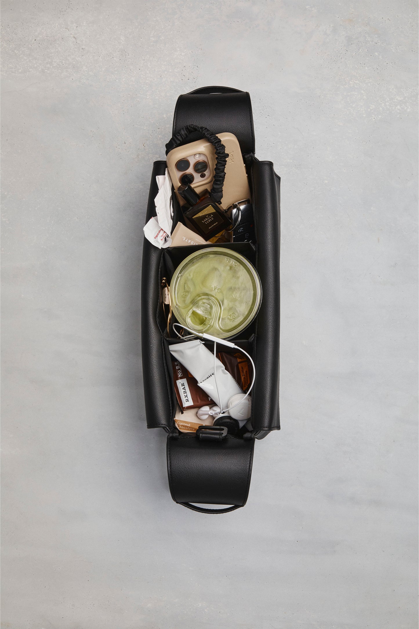 The Convertible Stroller Caddy in Black