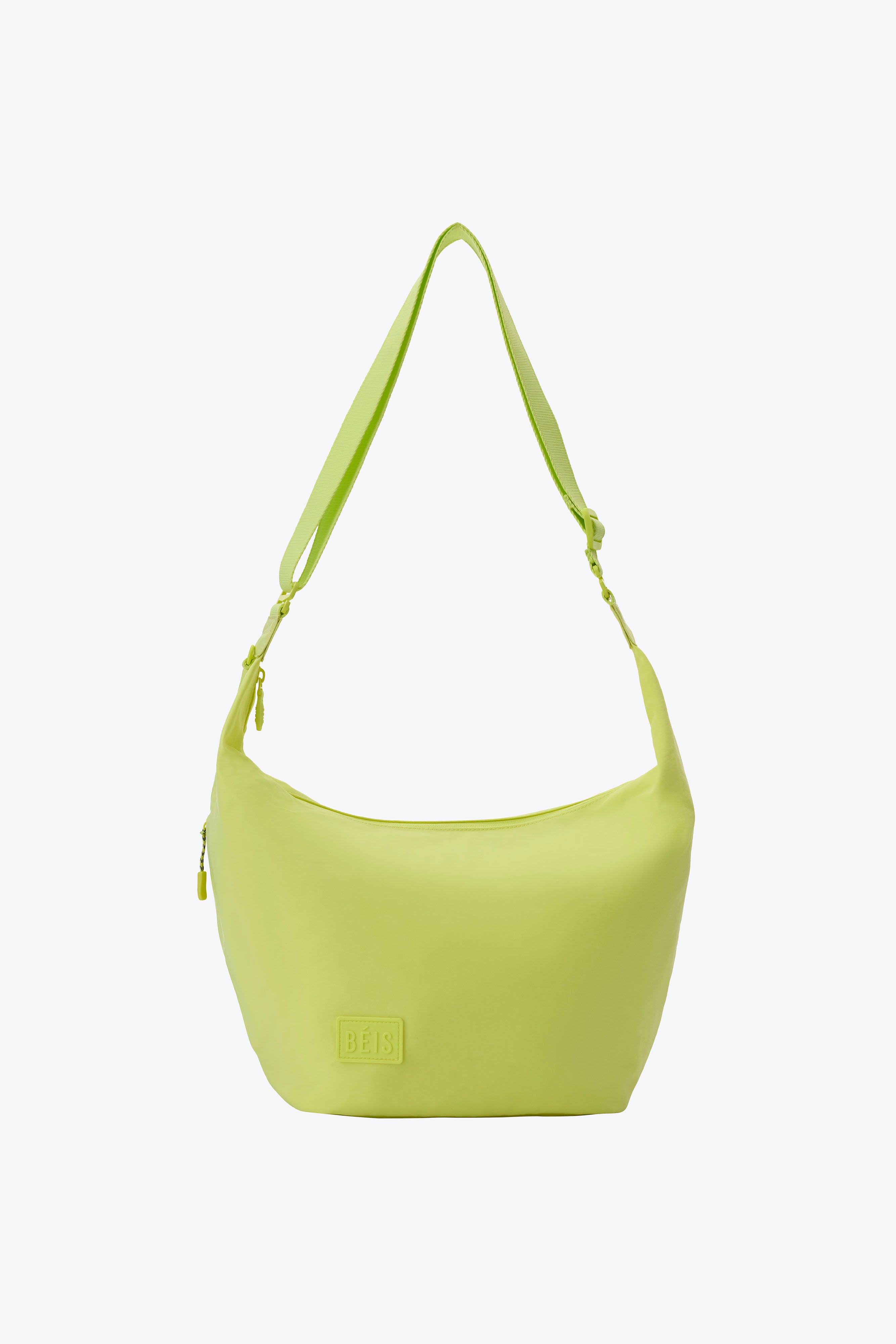 BÉIS 'The Crescent Catchall' in Limone - Neon Crescent Crossbody