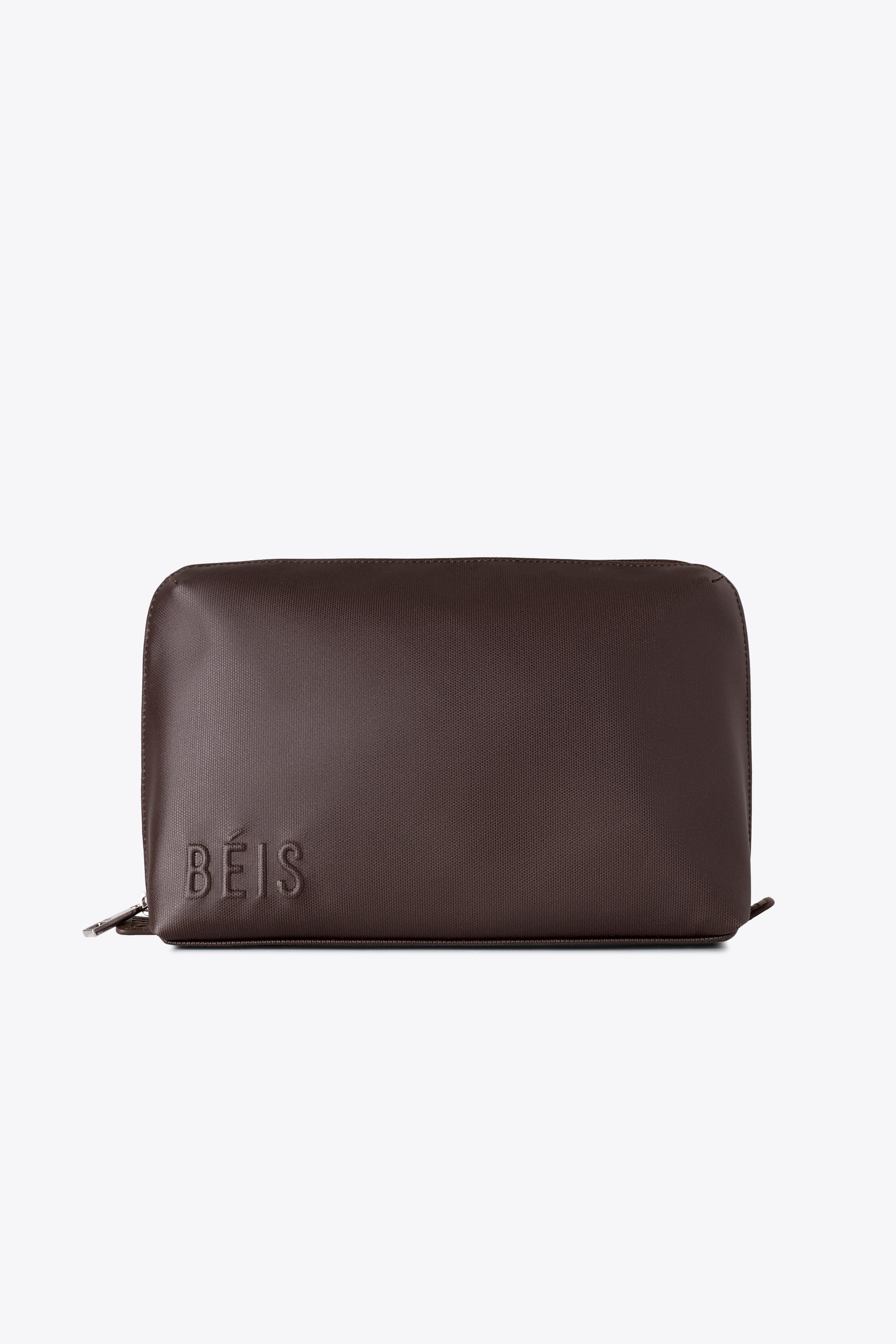 Béis The Medium Cosmetic Pouch - Espresso