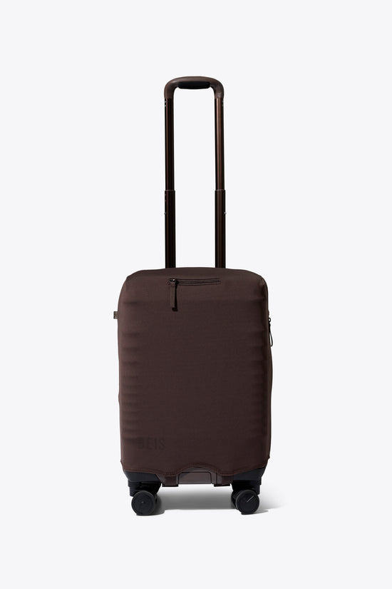 The Hybrid Carry-On Luggage Cover in Espresso
