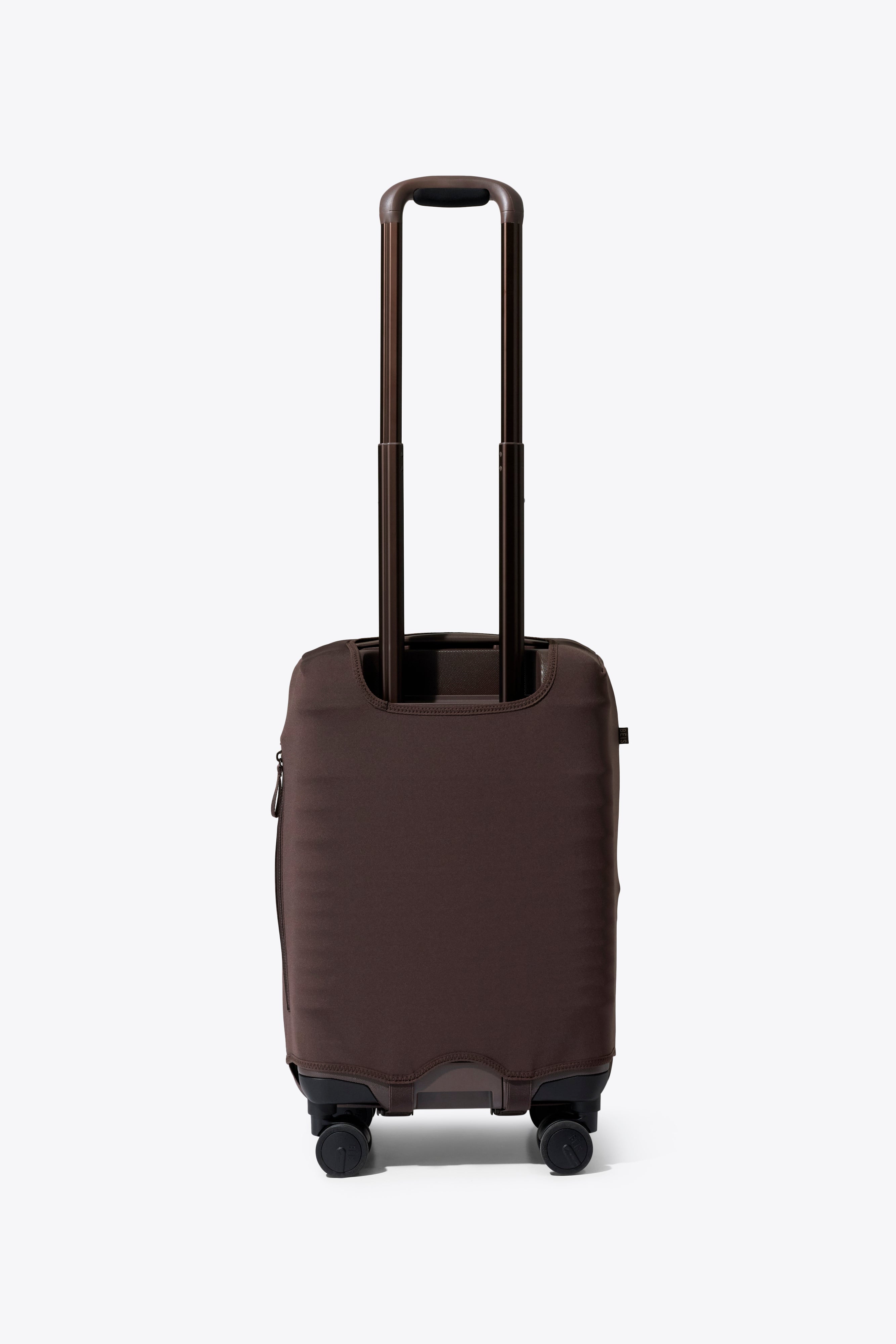 BÉIS 'The Hybrid Carry-On Luggage Cover' in Espresso - Brown
