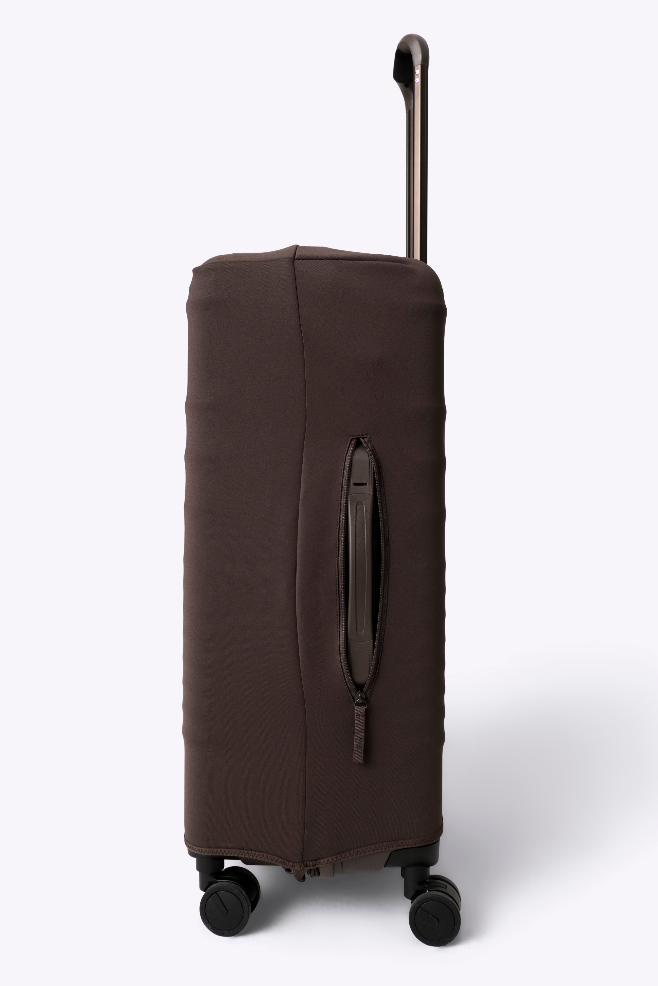 BÉIS ‘The Hybrid Check-In Luggage Cover’ in Espresso - Brown Hybrid ...