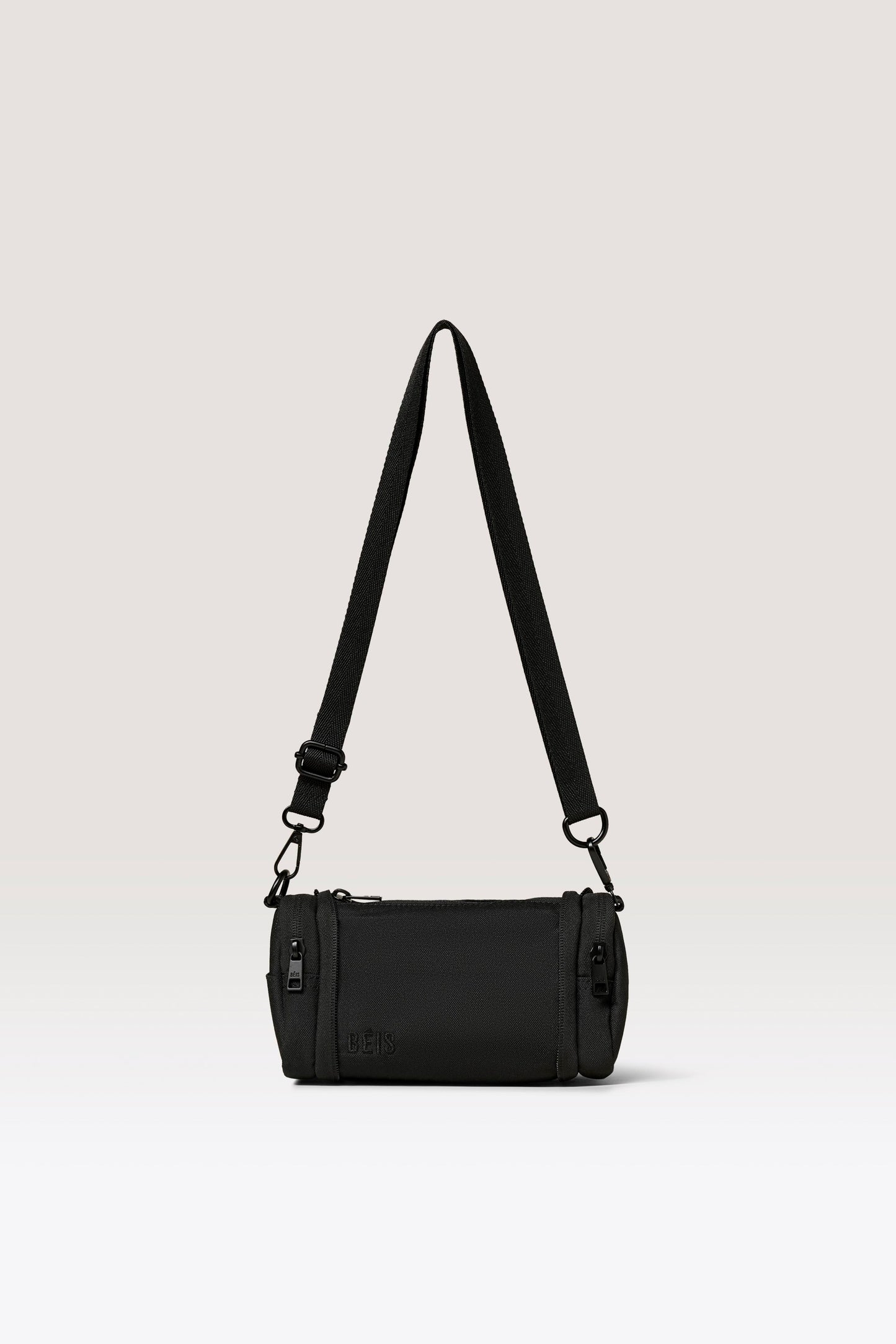 The Expandable Crossbody Charm in Black