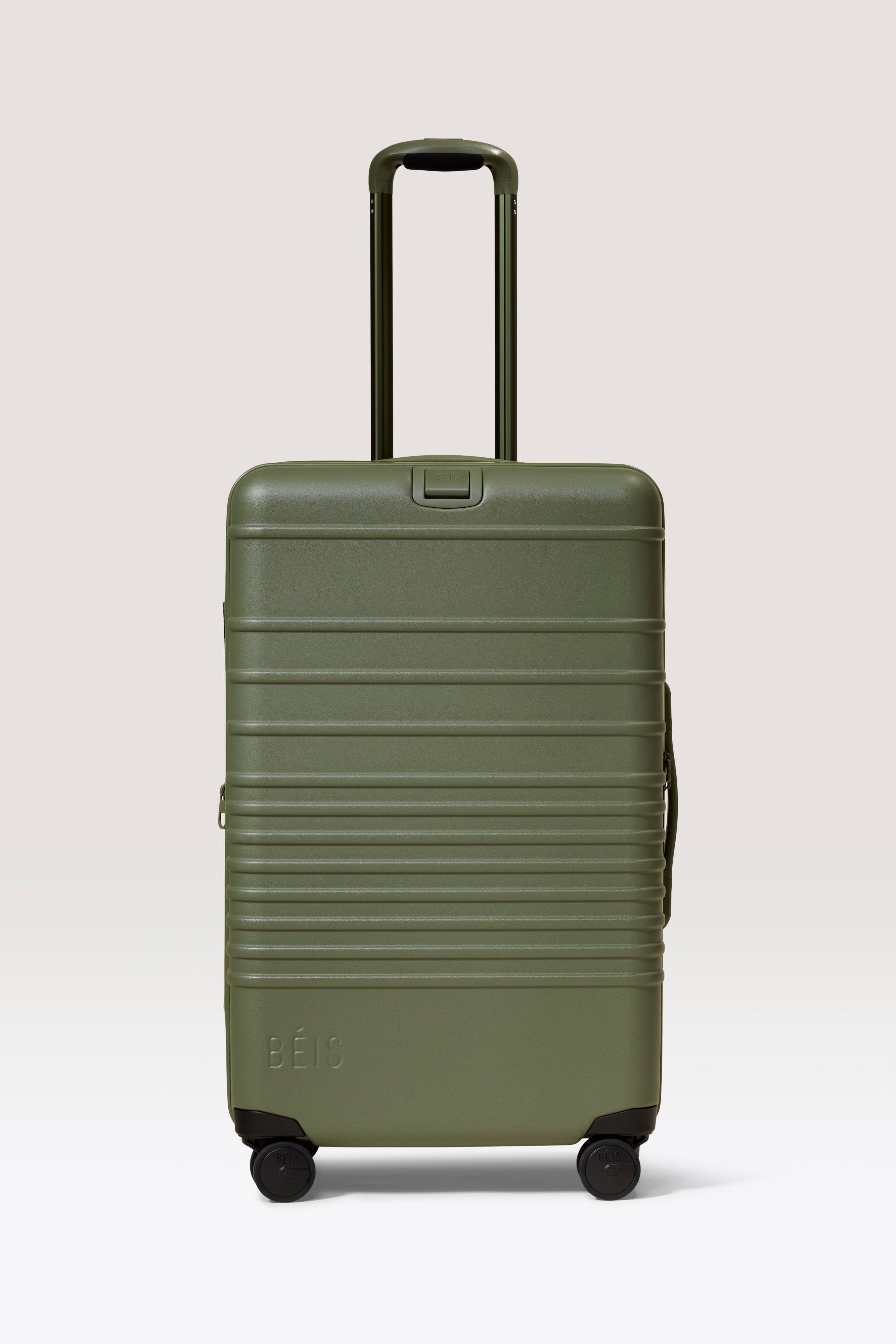 BÉIS 'The Medium Check-In Roller' in Olive - Olive Green 26