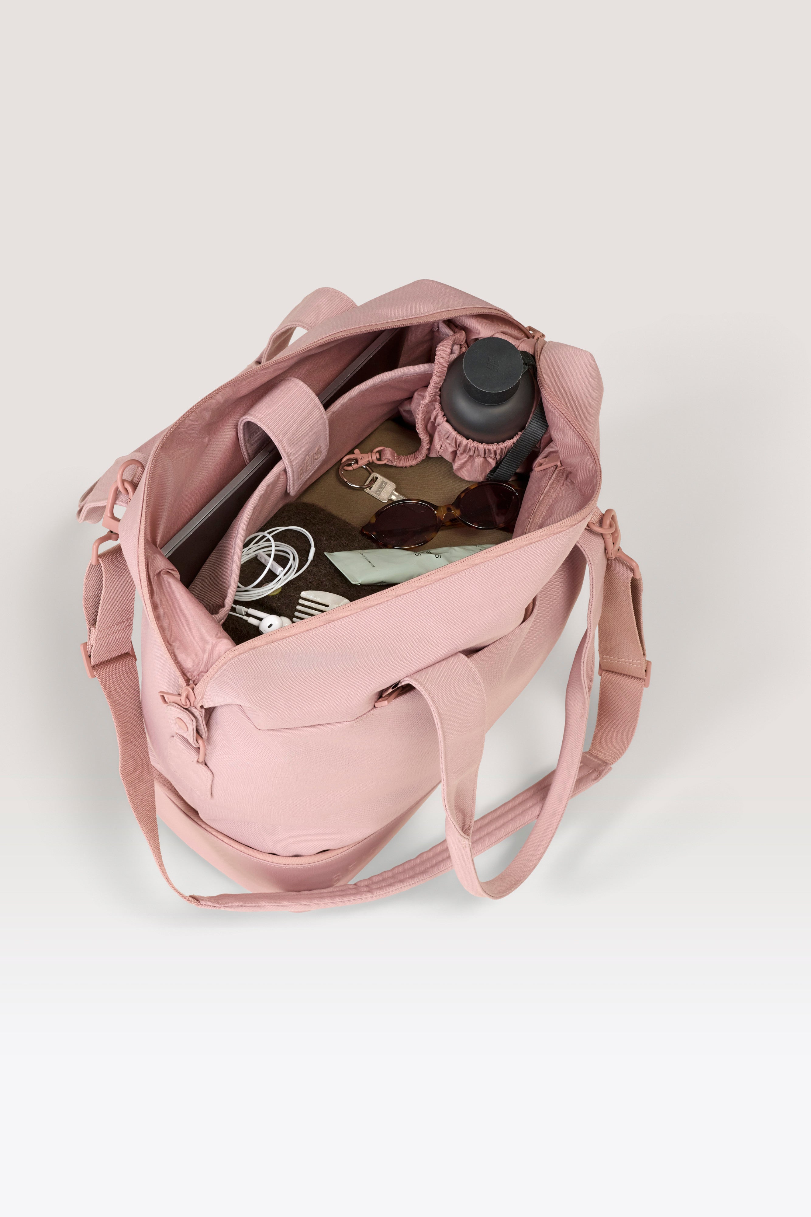 BÉIS 'The Mini Weekender' in Atlas Pink - Mini Weekender & Small