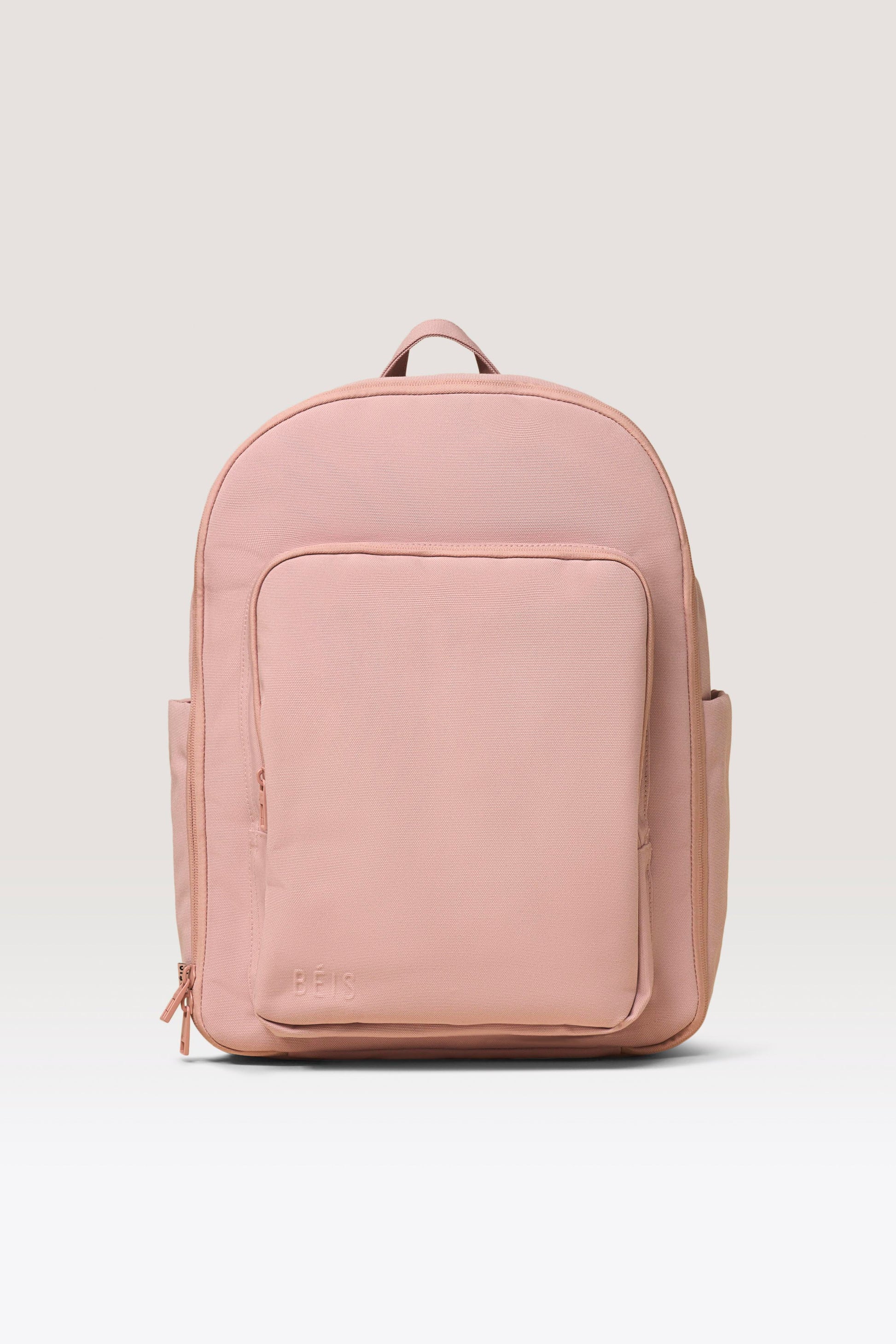 beis travel.backpack BIS 'The Hanging Backpack ' in Black - Travel Hanging Backpack Bag With dedicated pockets for your laptop The Beis Backpack (in beige)