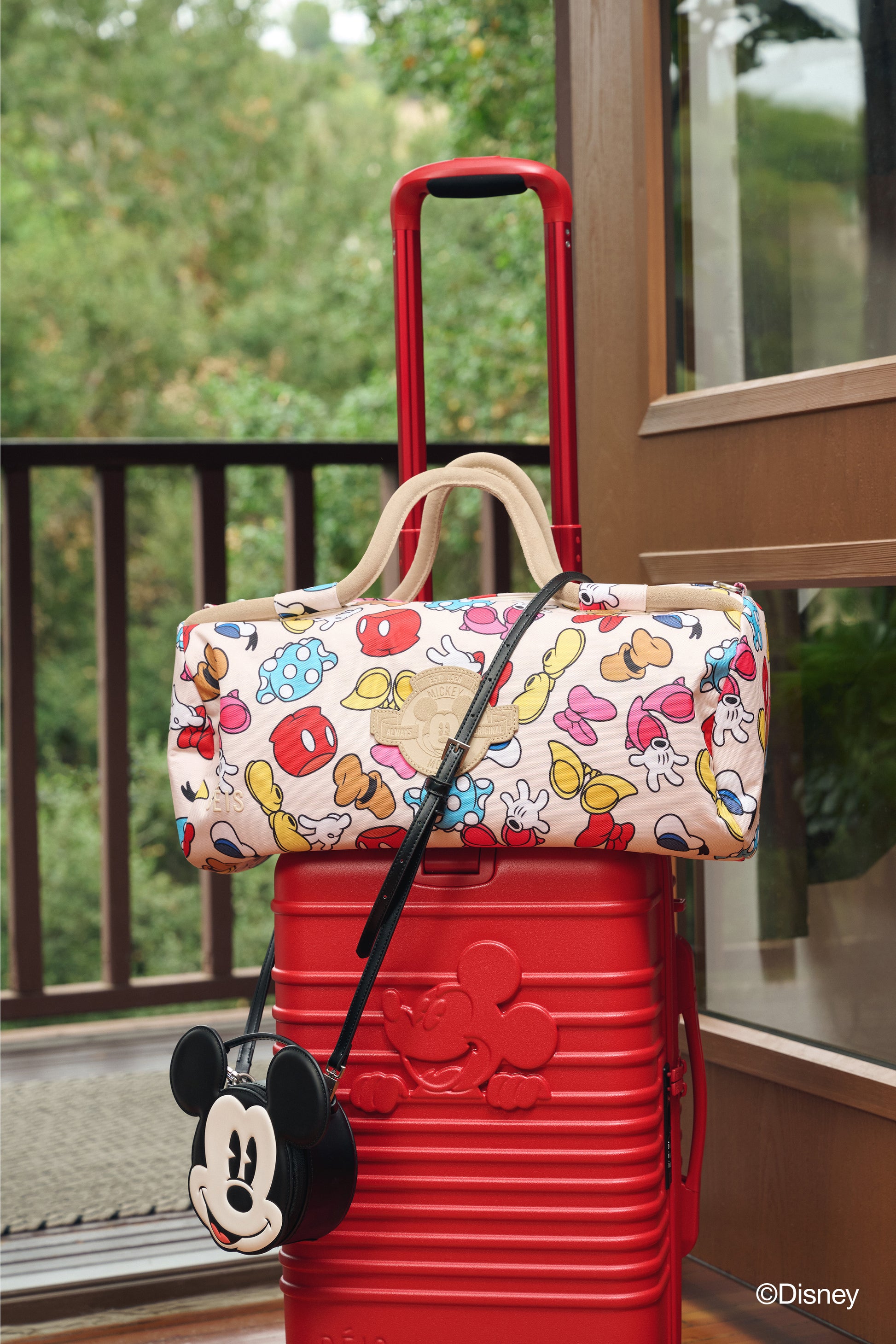 The Disney Medium Duffle in Mickey & Friends