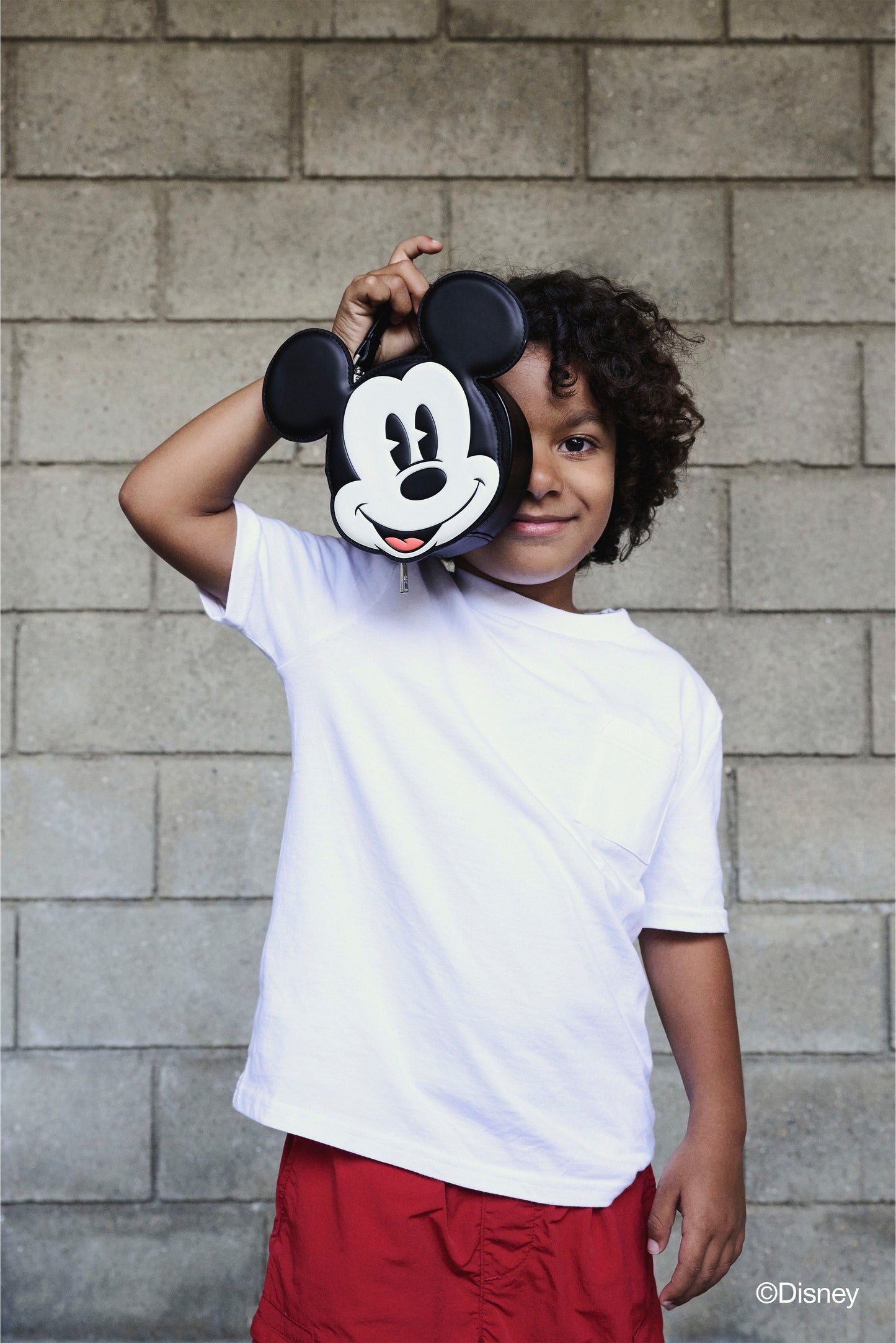 The Mickey Mouse Coin Purse in Black