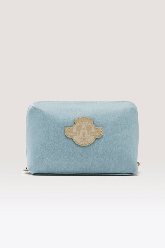 The Disney Medium Cosmetic Pouch in Blue Jeans