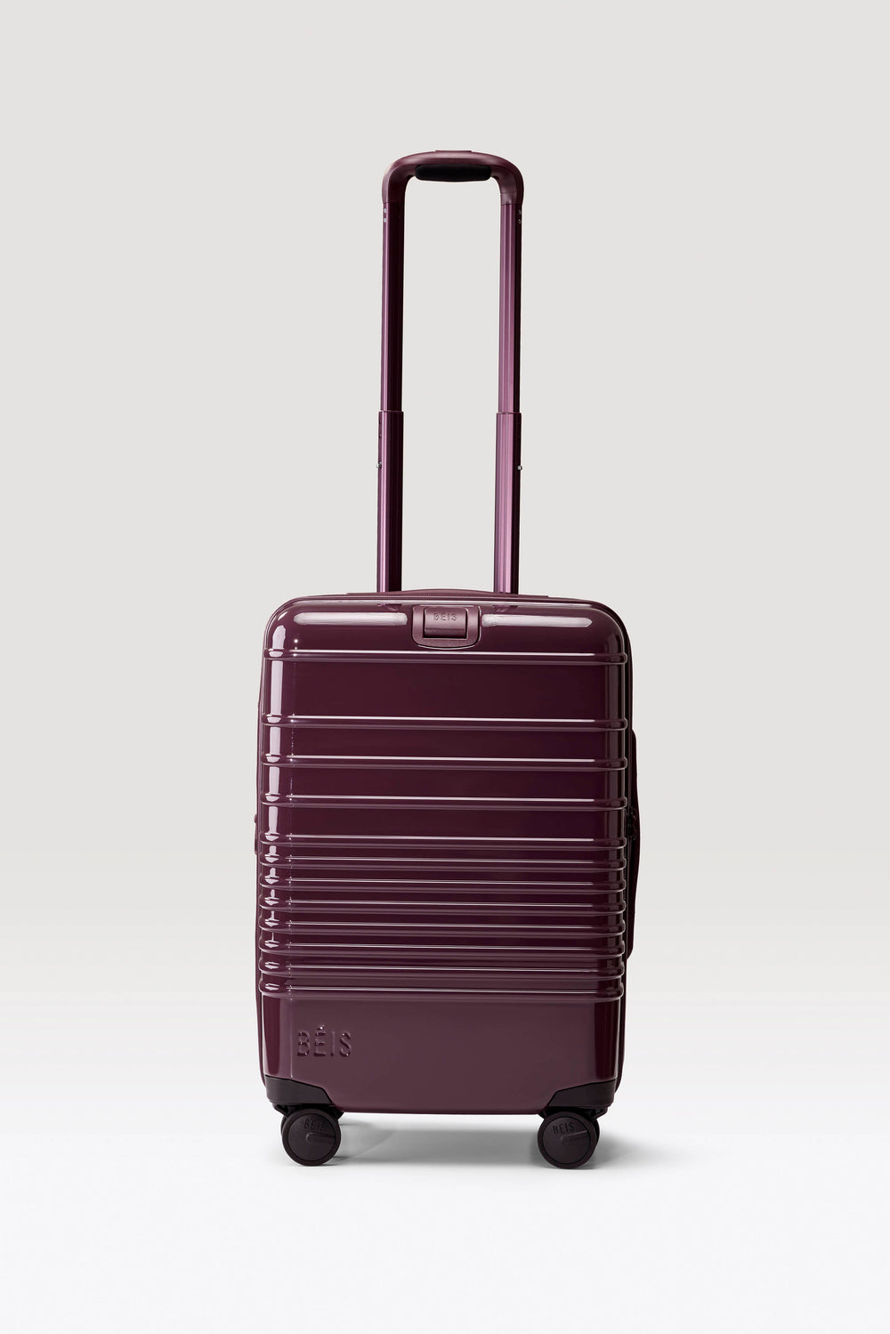 The Carry-On Roller in Glossy Plum, image 2 of 2