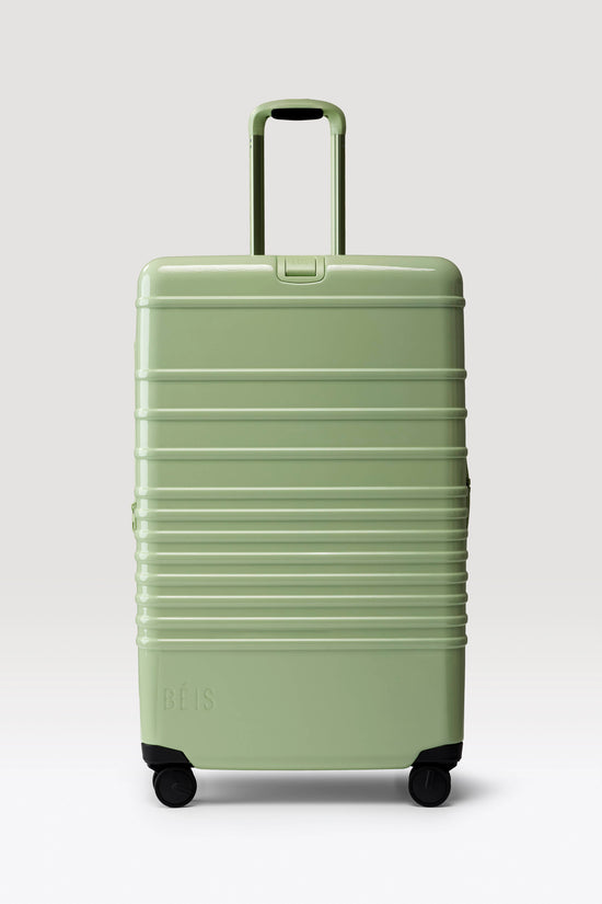 The Large Check-In Roller in Glossy Mint