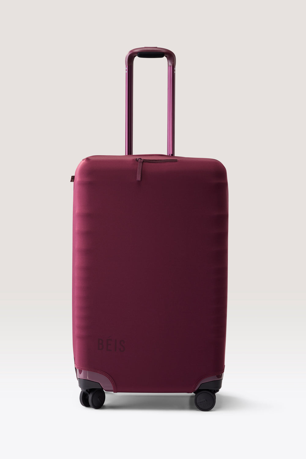 The Medium Check-In Luggage Cover in Plum, image 2 of 2