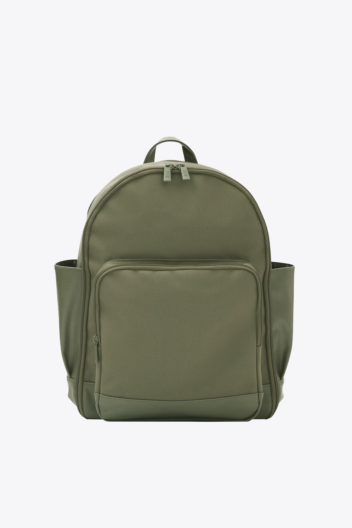 BÉIS 'The Travel Backpack' in Olive - Olive Green Travel Backpack with ...