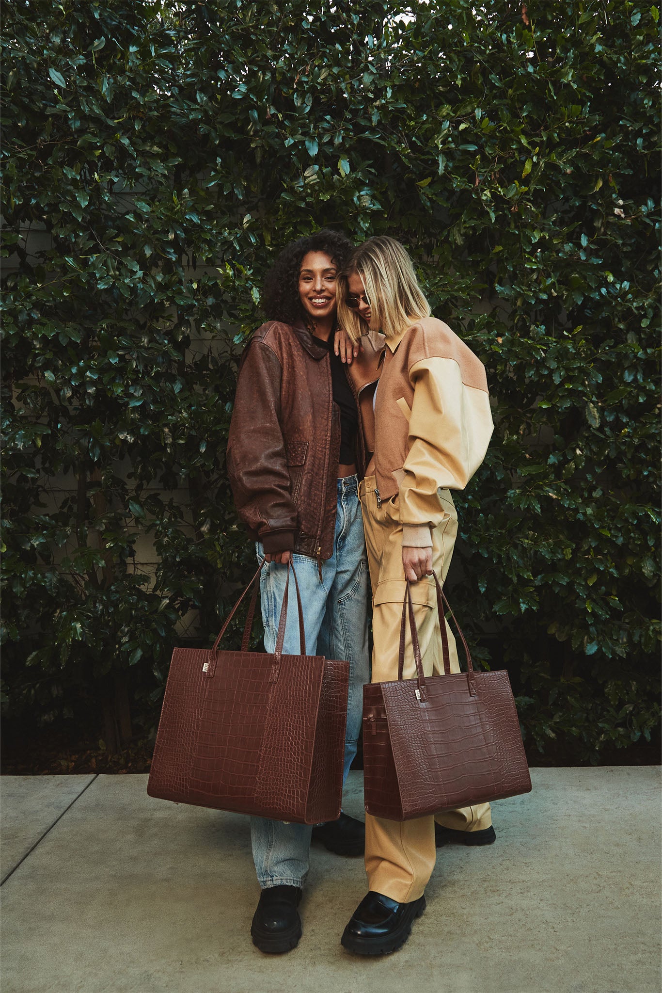 The Large Work Tote in Maple