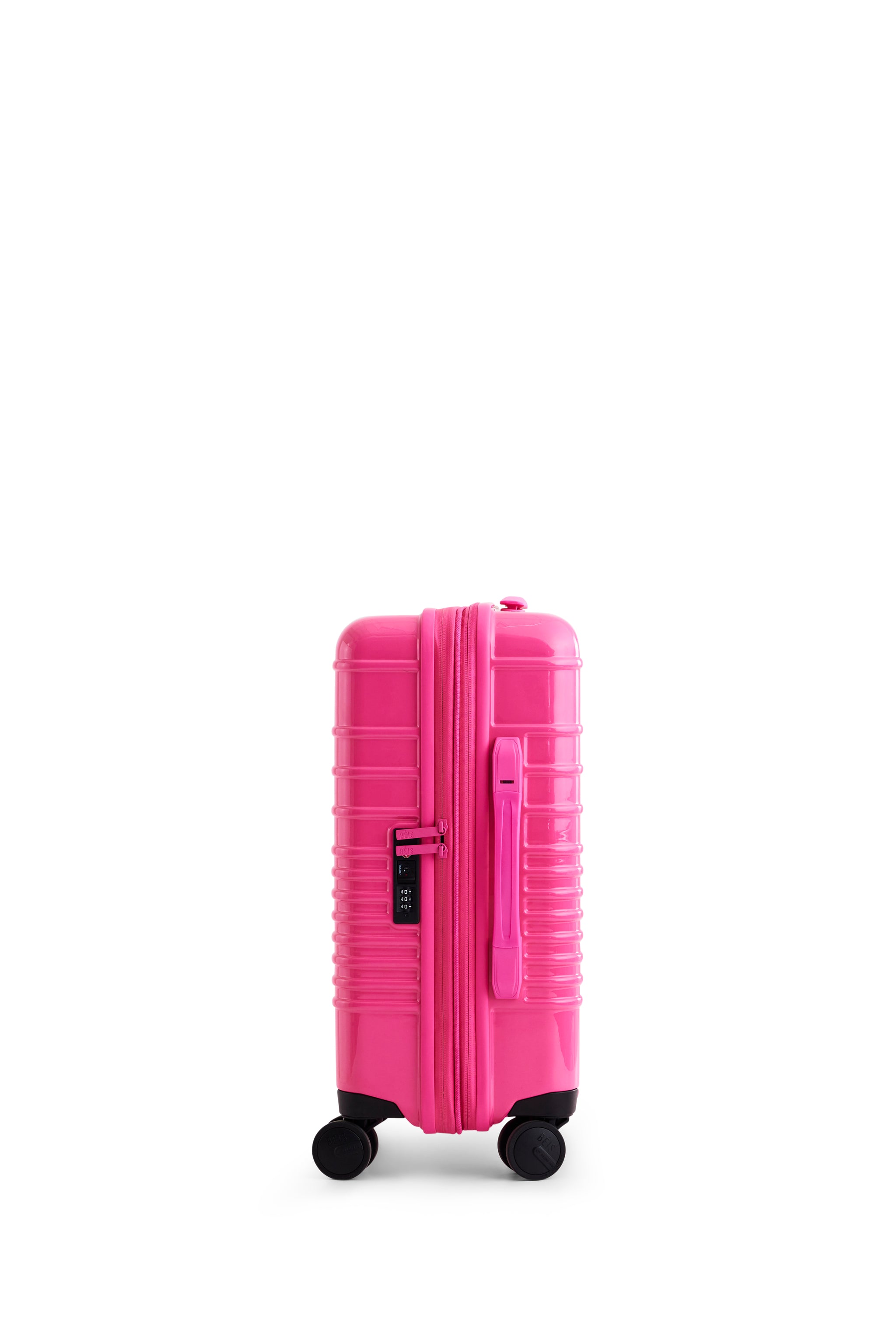 BÉIS 'The Carry On Roller' in Barbie™ Pink - 21" Carry On Pink Luggage ...