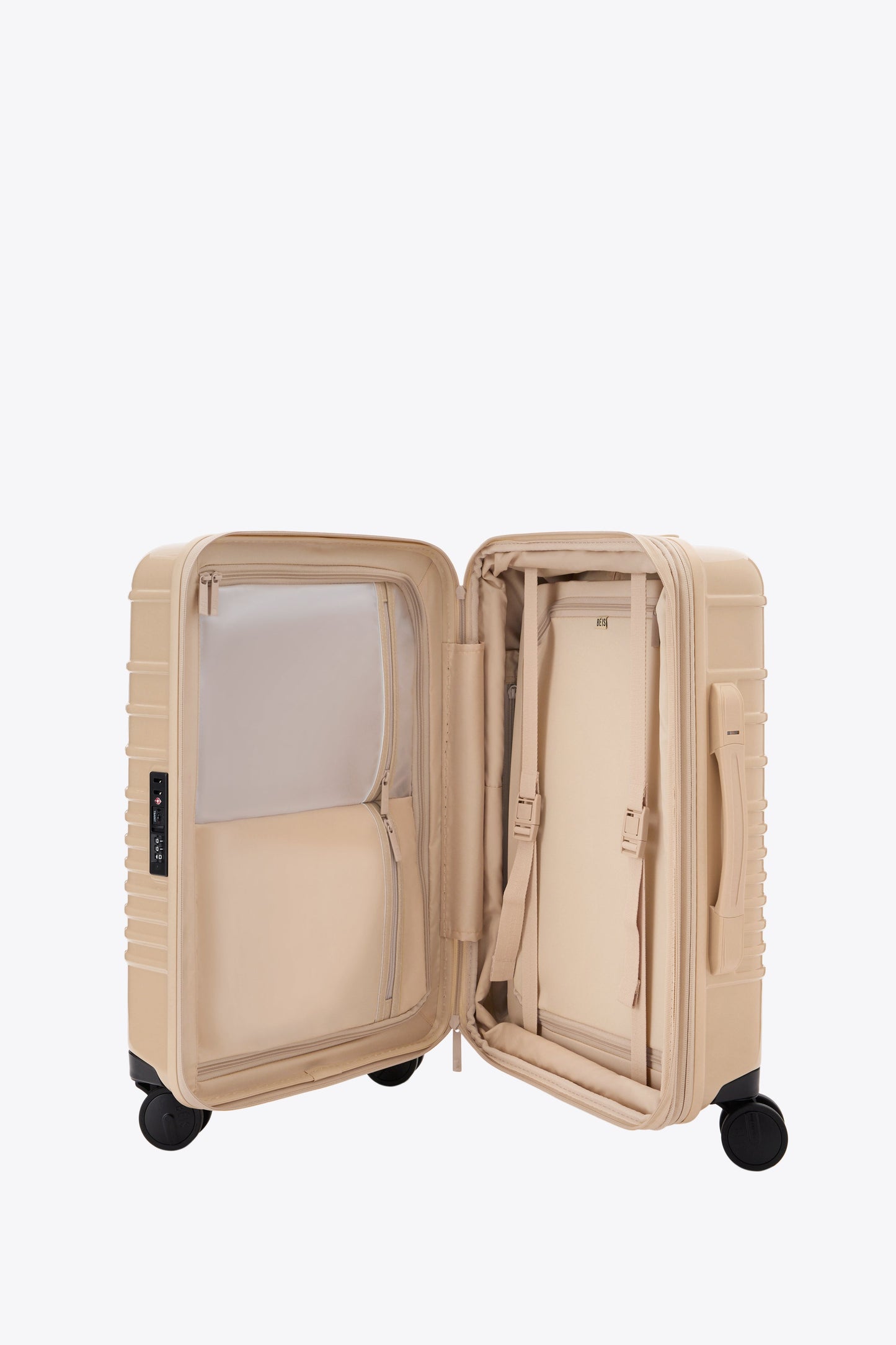 Resale The Carry-On Roller in Glossy Beige