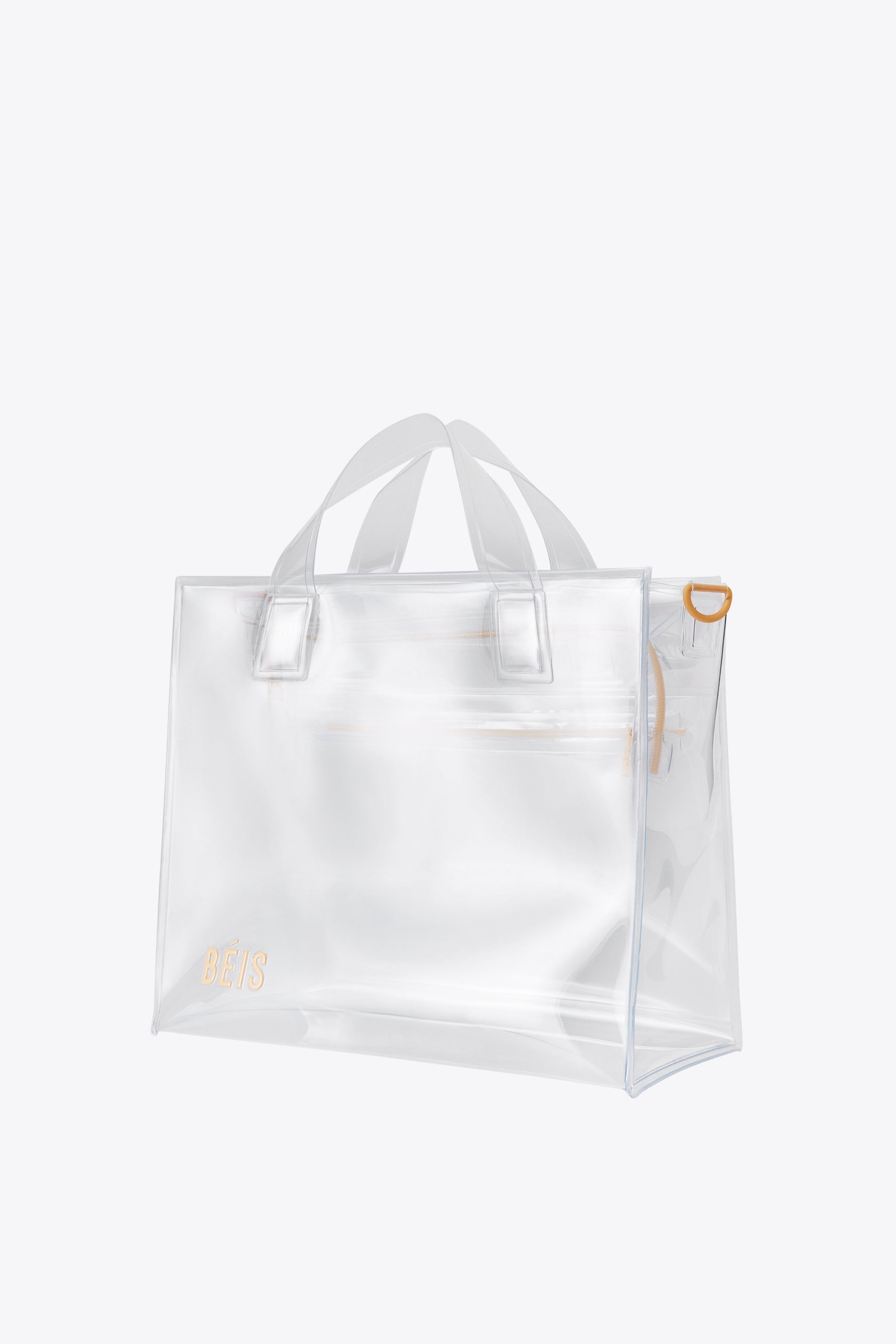 BÉIS 'The Stadium Tote' In Clear - Clear Stadium Bags & Stadium Tote Bags