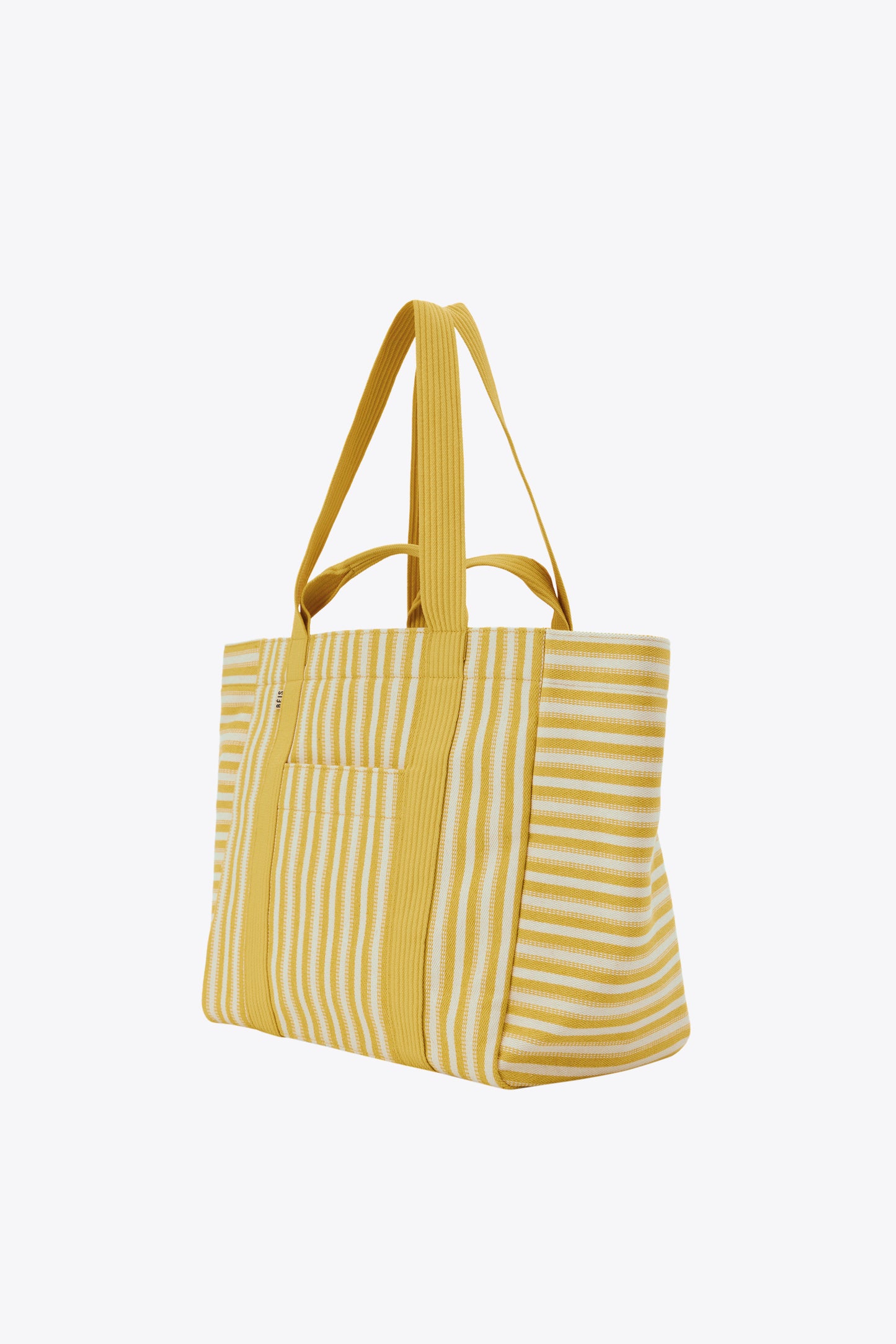 The Vacation Tote in Honey Stripe