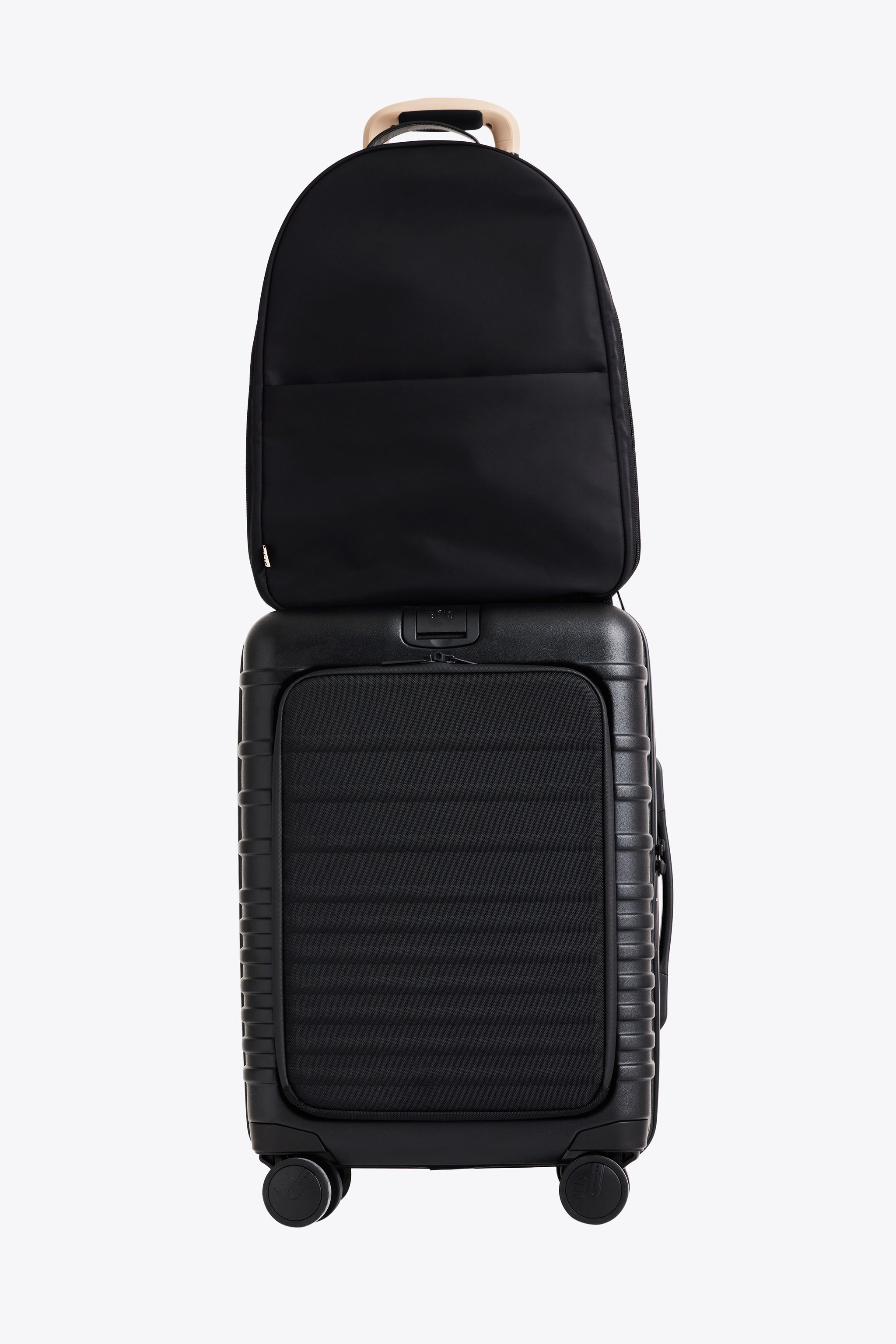BÉIS 'The Commuter Backpack' In Black - Black Commuting Backpack For Work