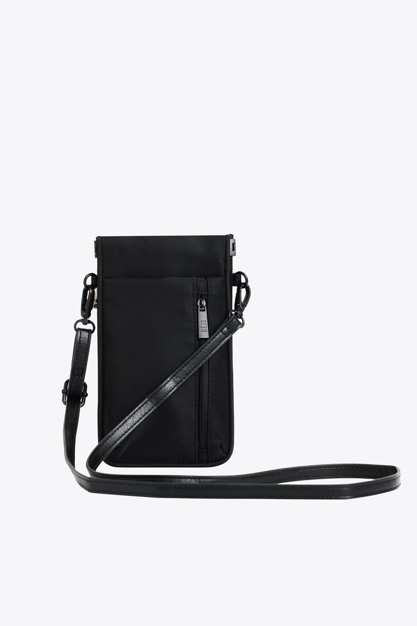 Béis 'The ID Crossbody Bag' in Black - Crossbody Bag with ID Pocket
