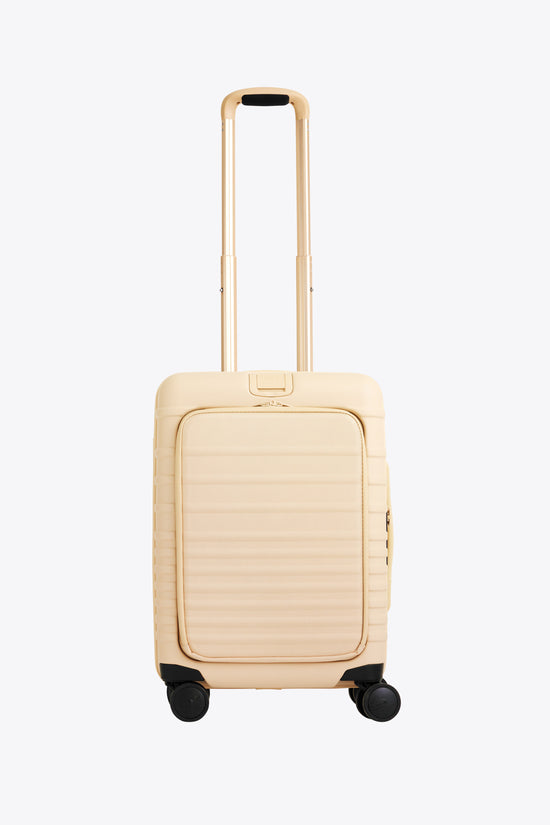 The Front Pocket Carry-On Roller in Beige