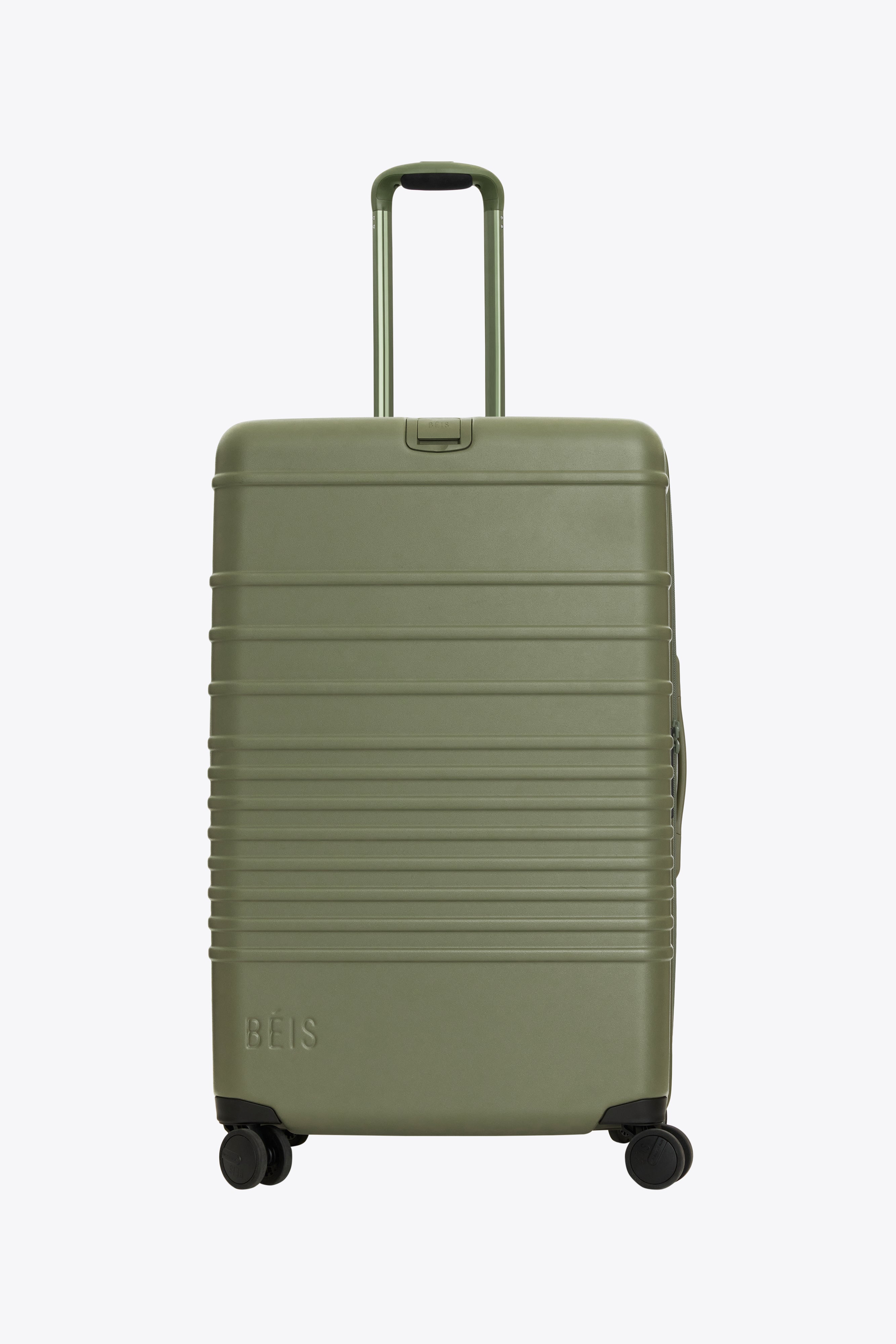 BÉIS 'The Large Check-In Roller' in Olive - Olive Green Large 29" Check-In Suitcase & Large Luggage