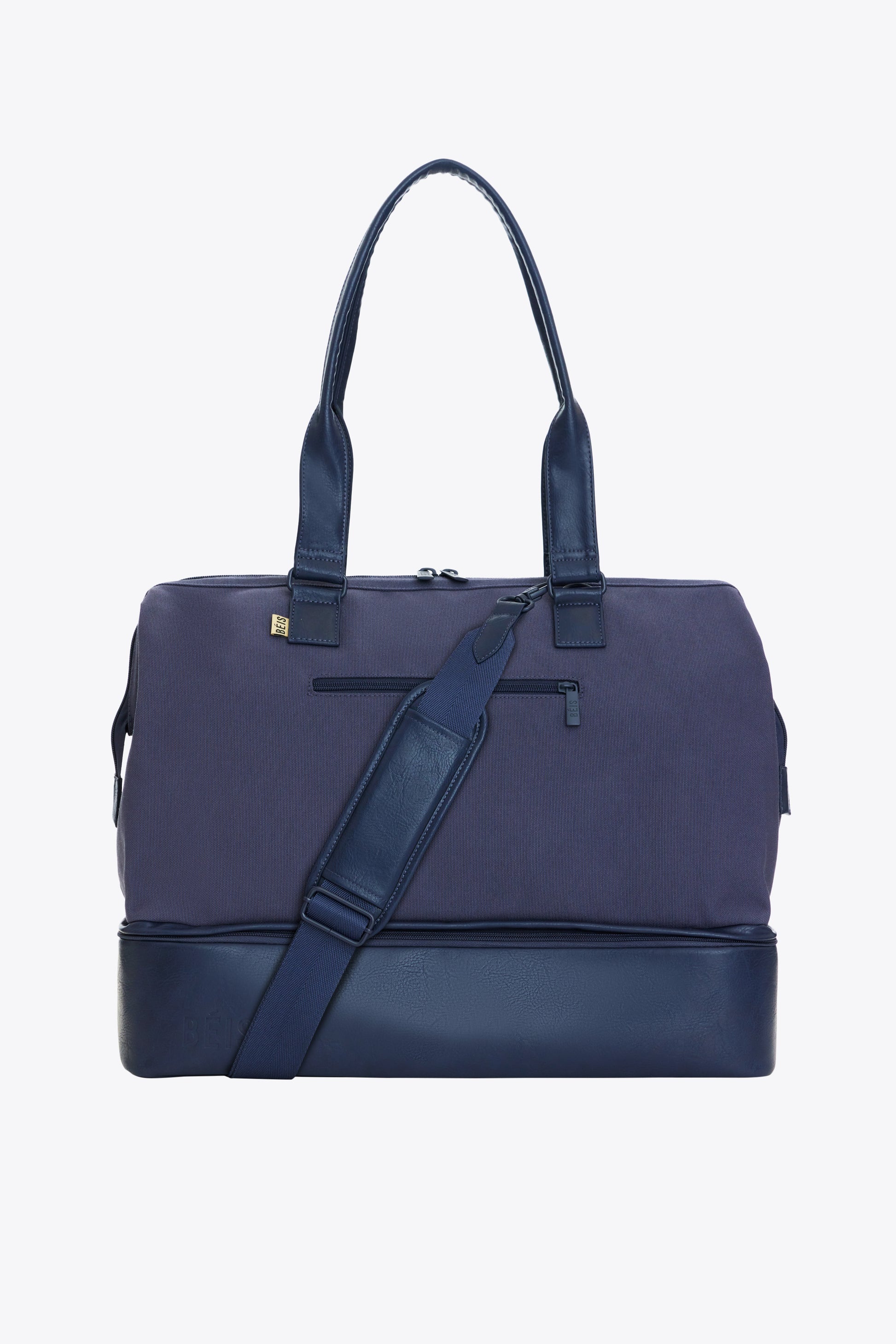 BÉIS 'The Convertible Weekender' in Navy - Blue Overnight Bag & Weekend Bag