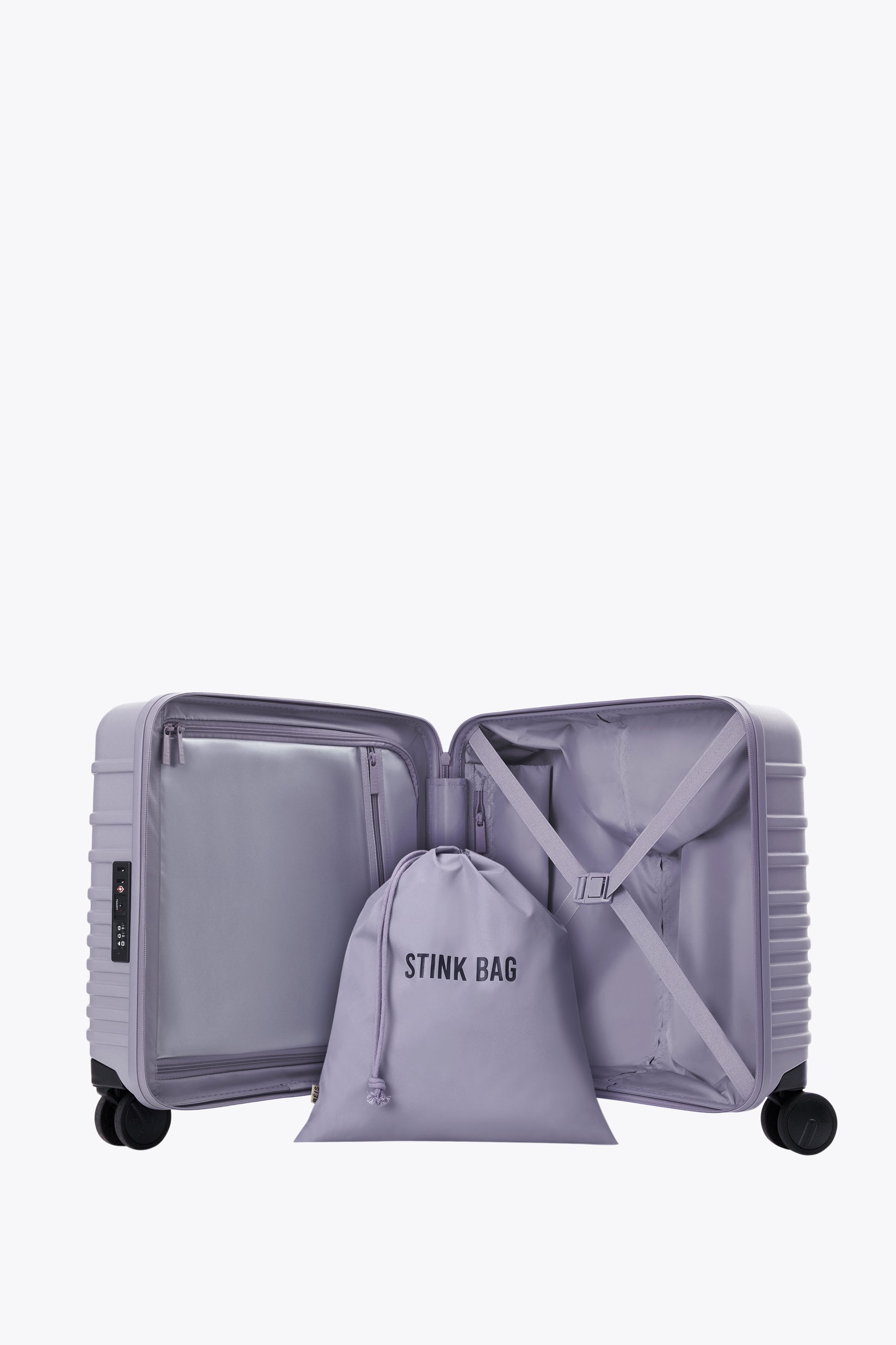BÉIS 'The Mini Roller' in Lavender - Small Kids Carry-On Rolling ...