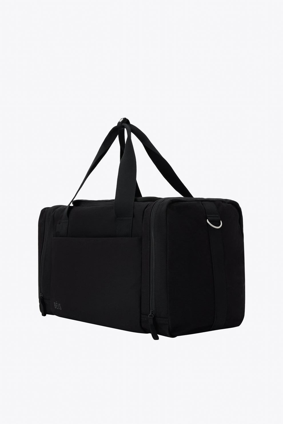BÉIS 'The Utility Duffle' in Black - Heavy Duty Duffle Bag for Travel ...