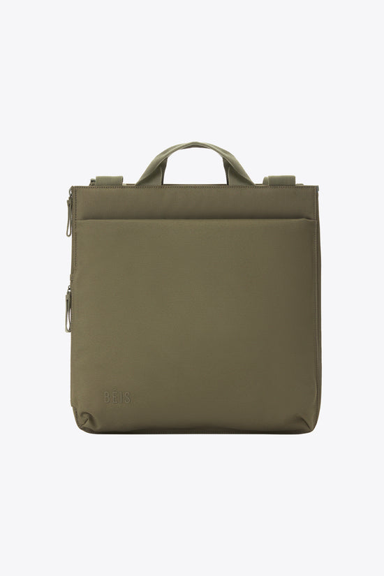 The Convertible Luggage Vest in Olive