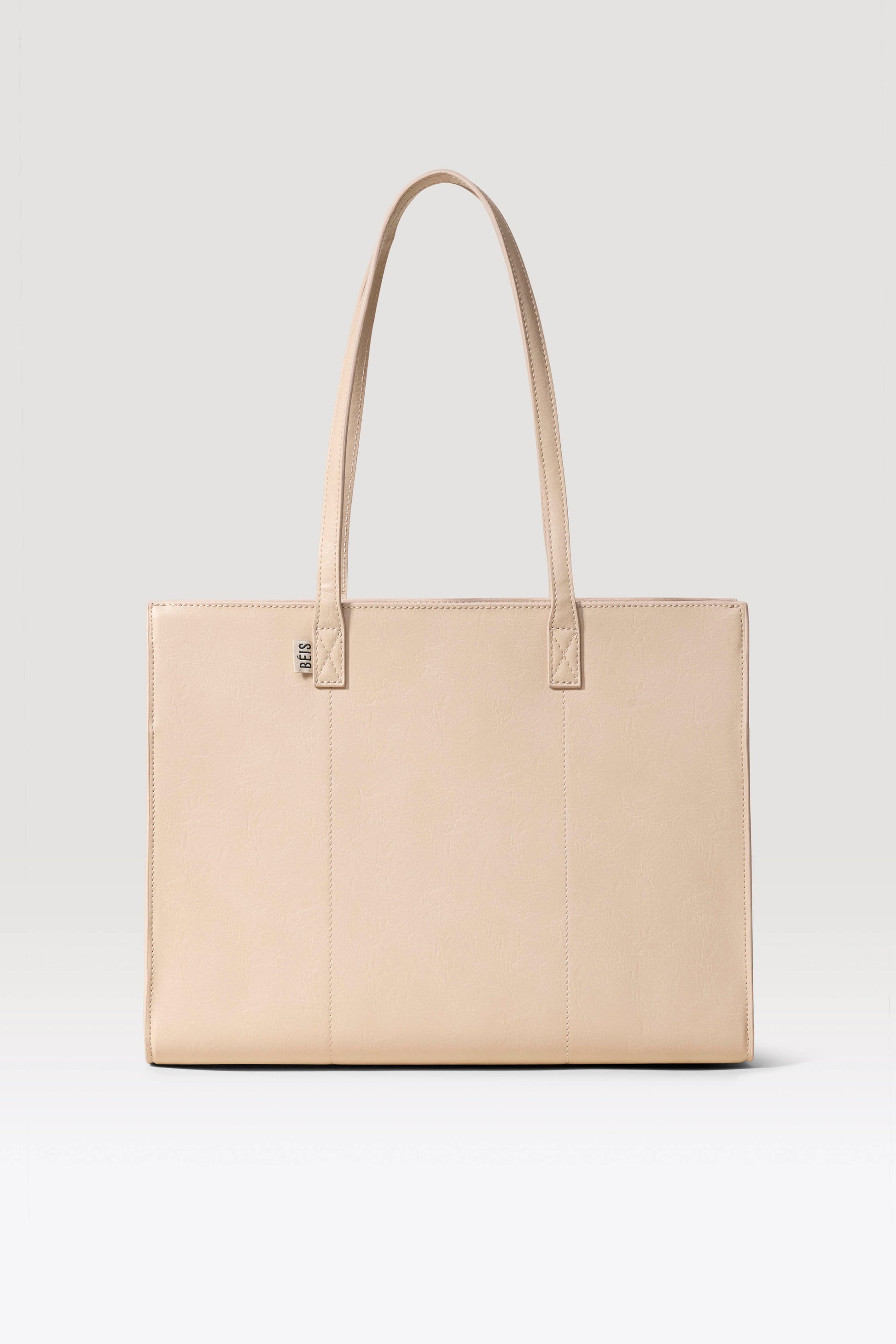 The Work Tote in Beige