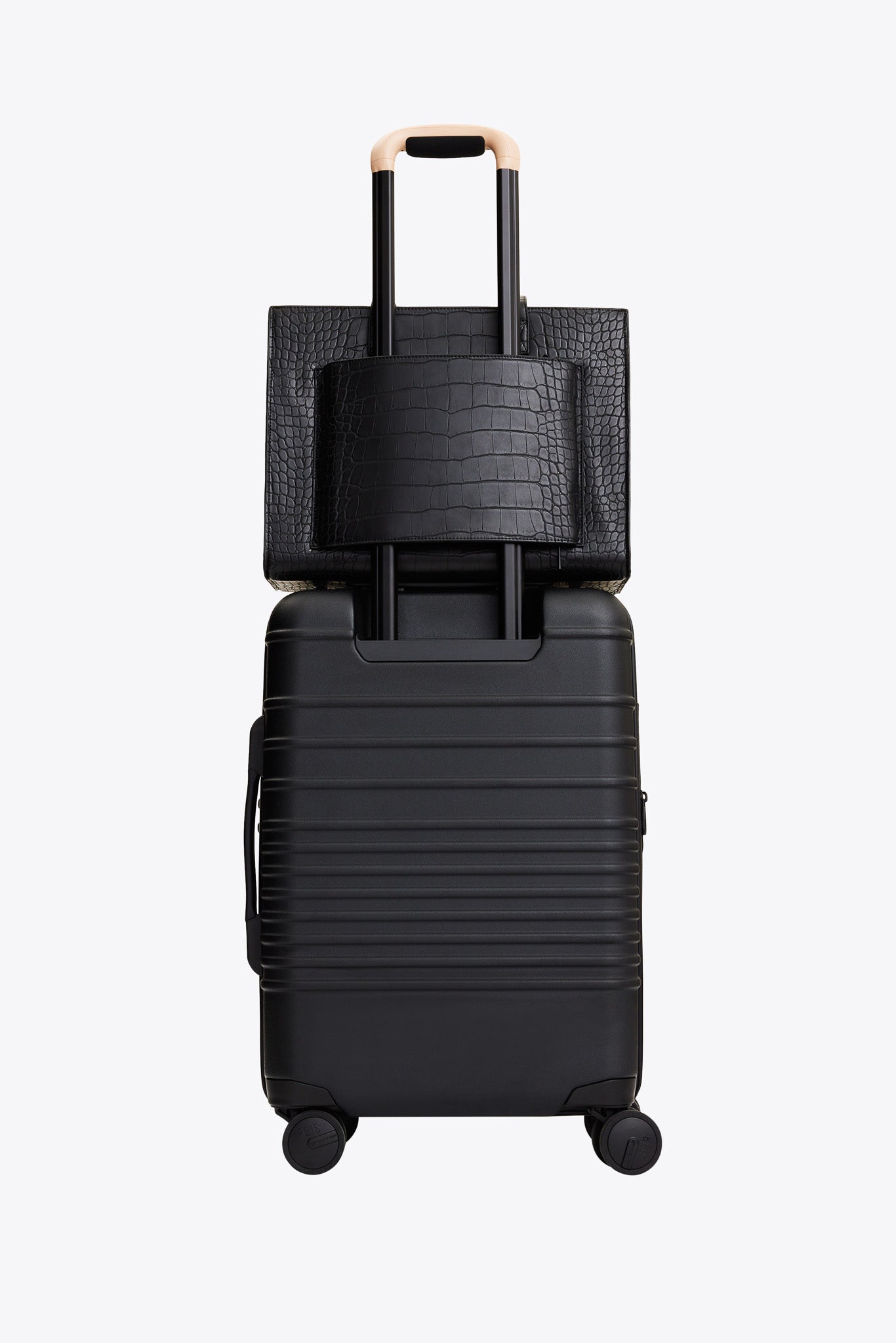 Resale The Work Tote in Black Croc