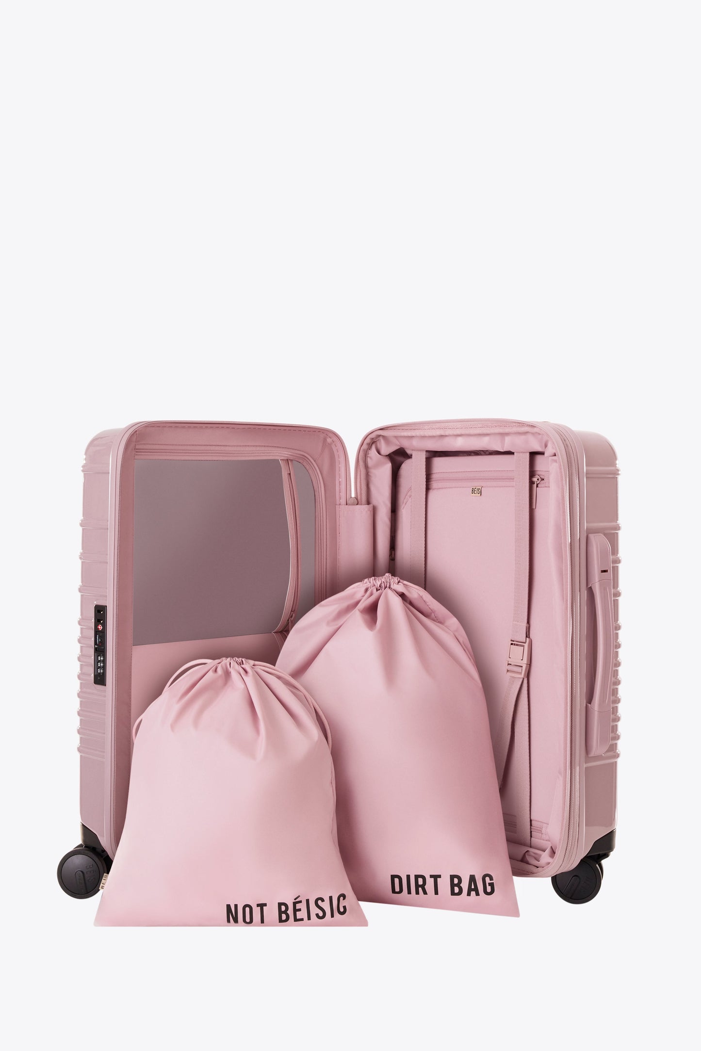 Resale The Carry-On Roller in Glossy Atlas Pink