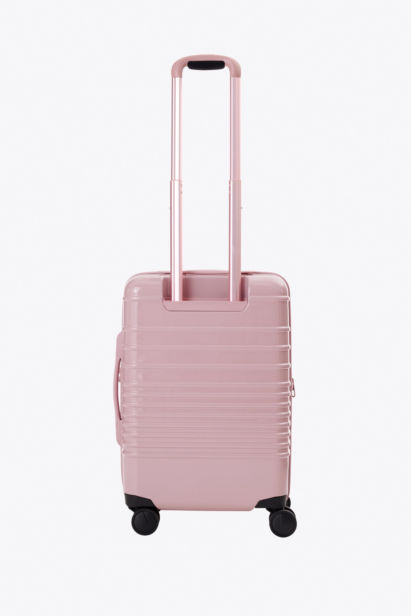 BÉIS 'The Carry-On Roller' in Glossy Atlas Pink - 21" Carry On Luggage ...