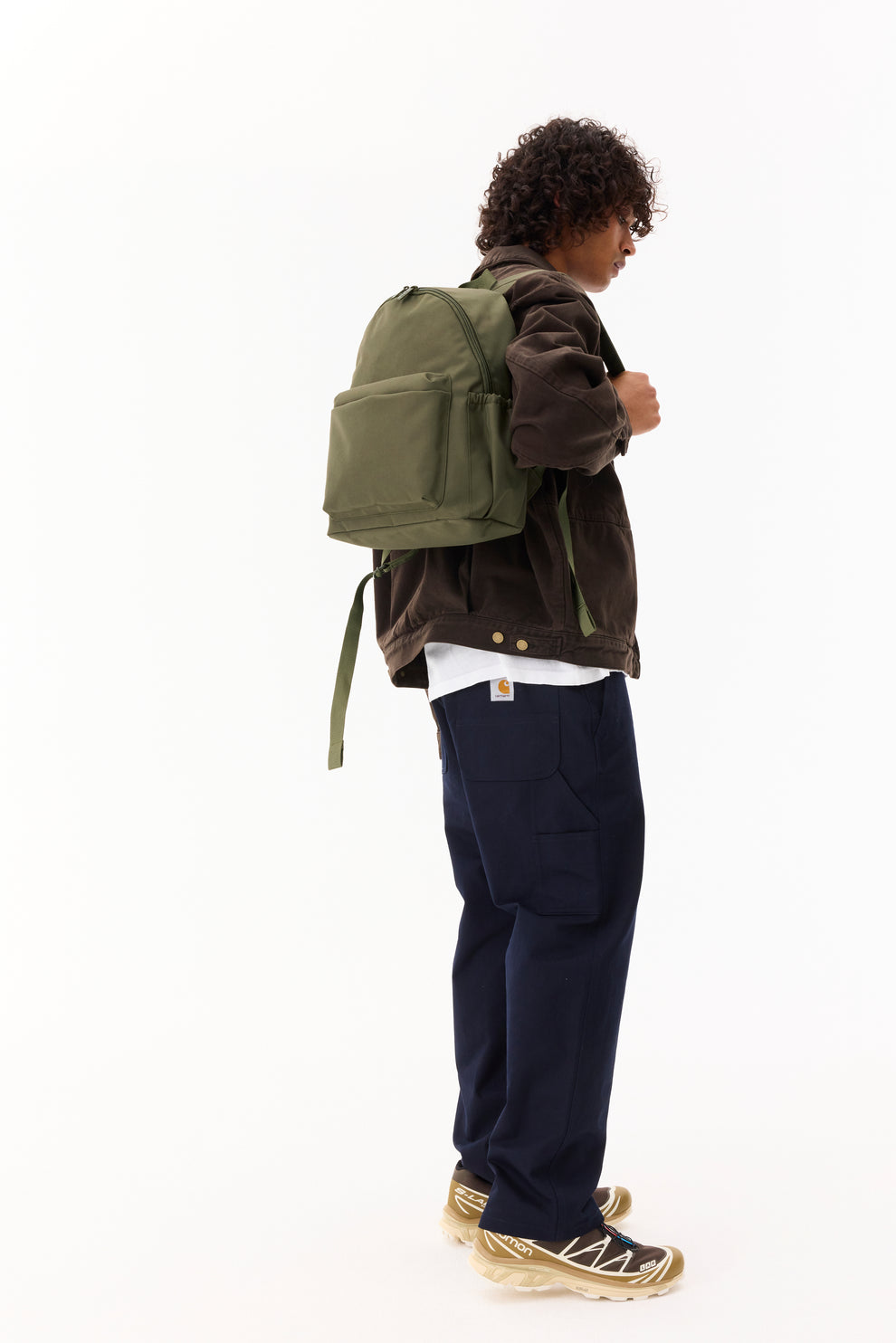 BÉIS 'The BÉISics Backpack' in Olive - Olive Green Laptop Backpack For ...