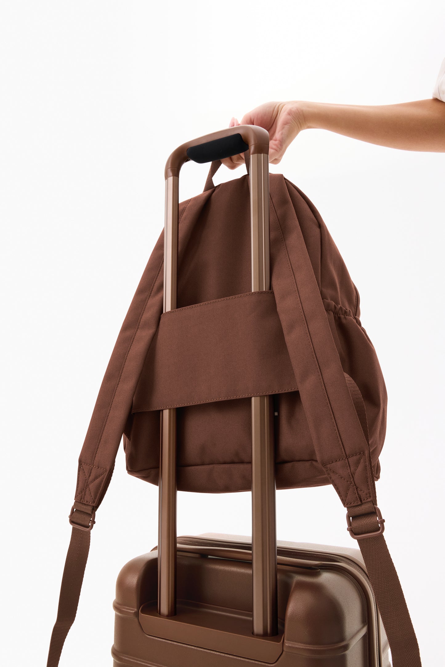 The BÉISics Backpack in Maple