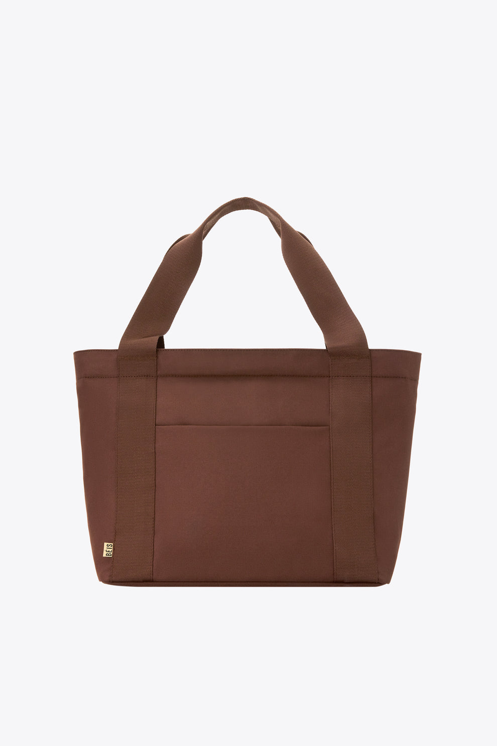 BÉIS 'The BÉISics Tote' in Maple - Brown Laptop Friendly Travel Tote Bag