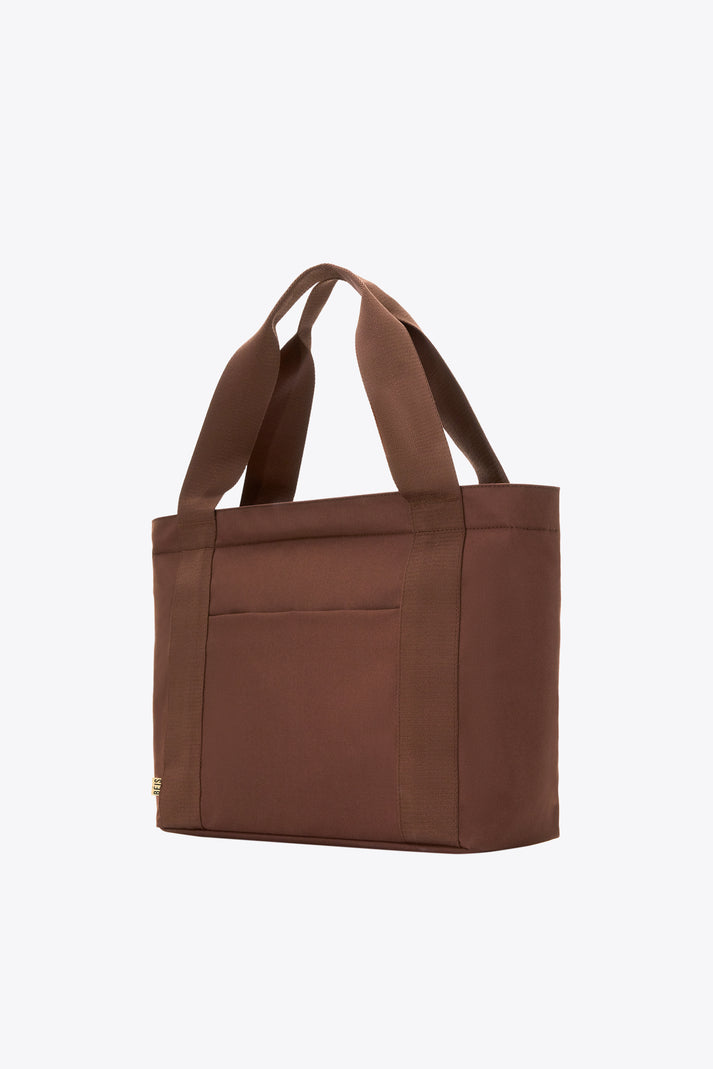 BÉIS 'The BÉISics Tote' in Maple - Brown Laptop Friendly Travel Tote Bag