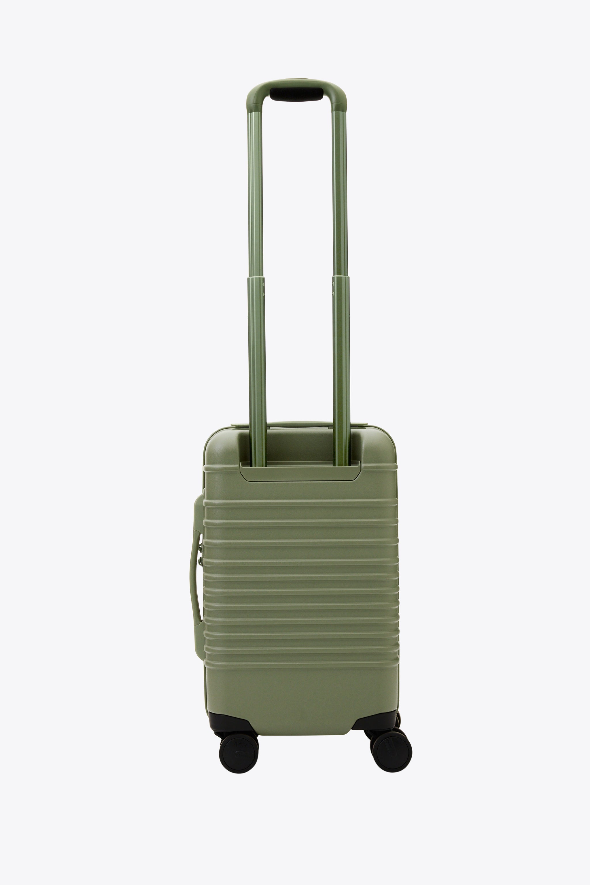 BÉIS 'The Small Carry-On Roller' in Olive - Olive Green Small Carry-On Luggage & Lightweight ...