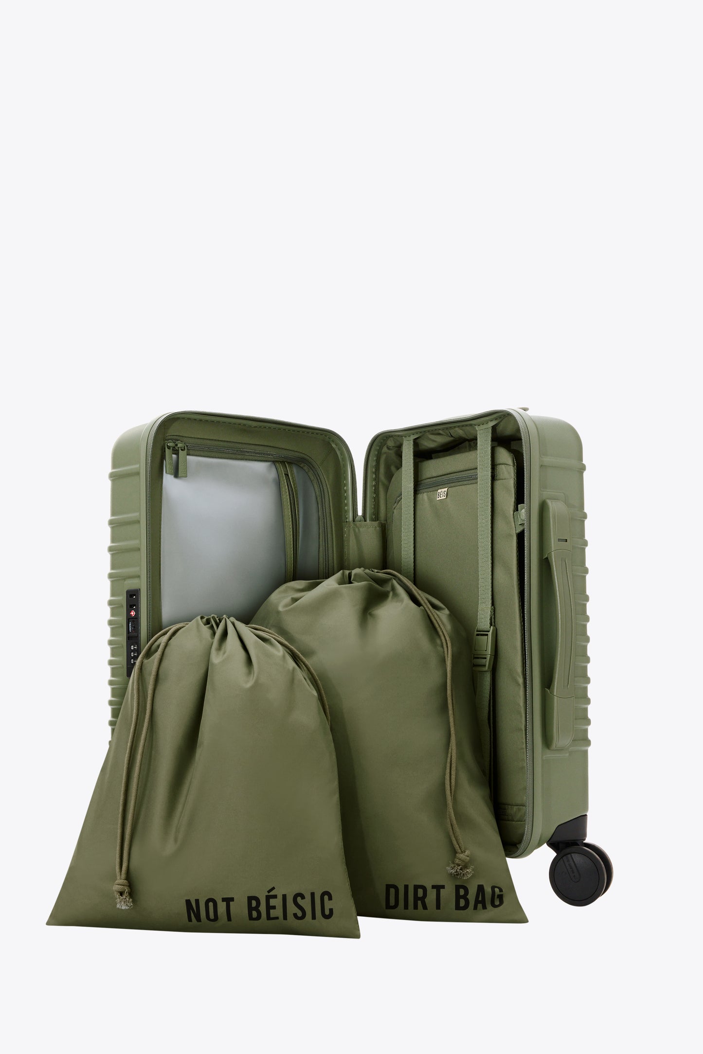 The Small Carry-On Roller in Olive